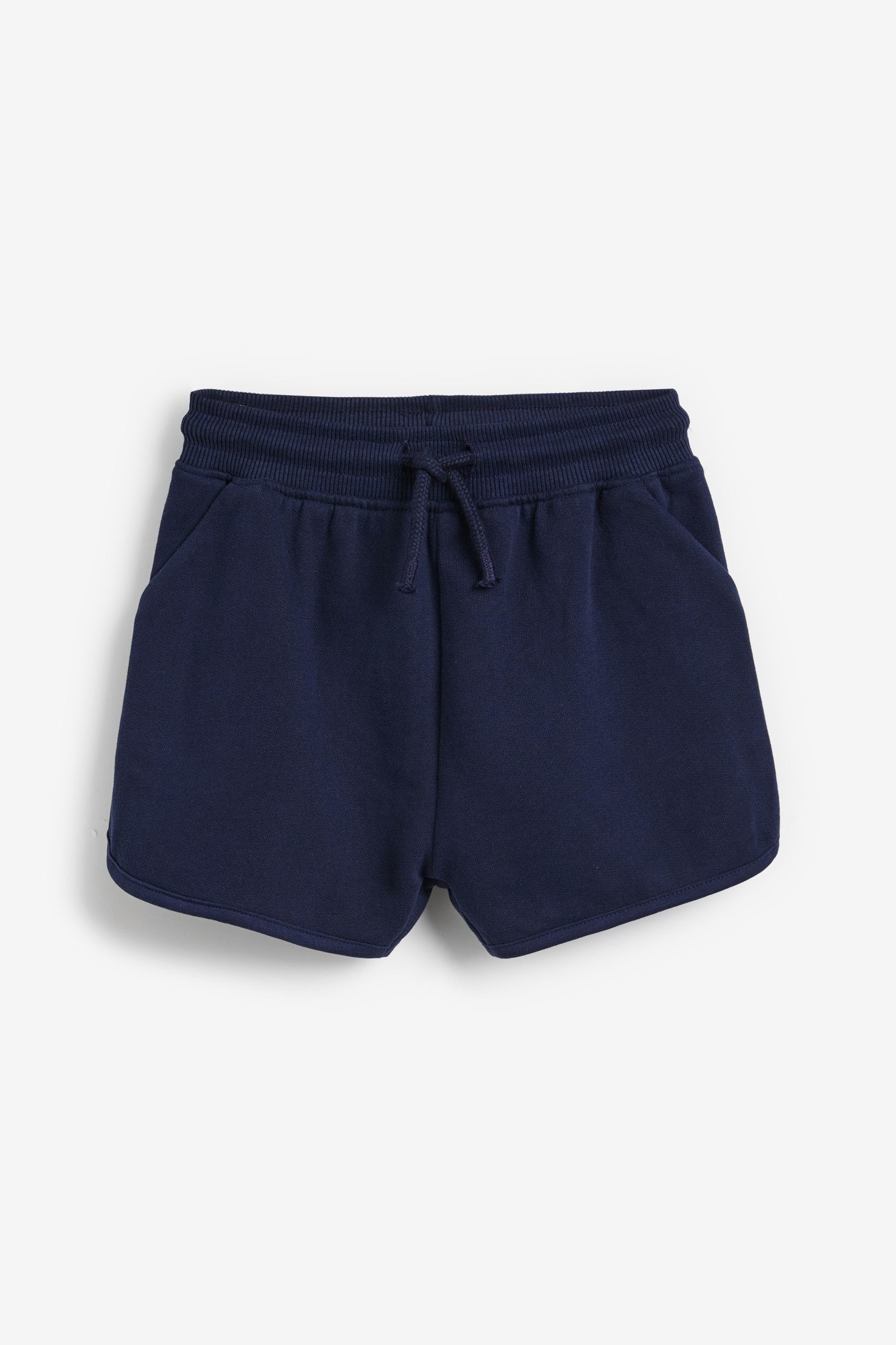 Navy Jersey Shorts (3-16yrs)