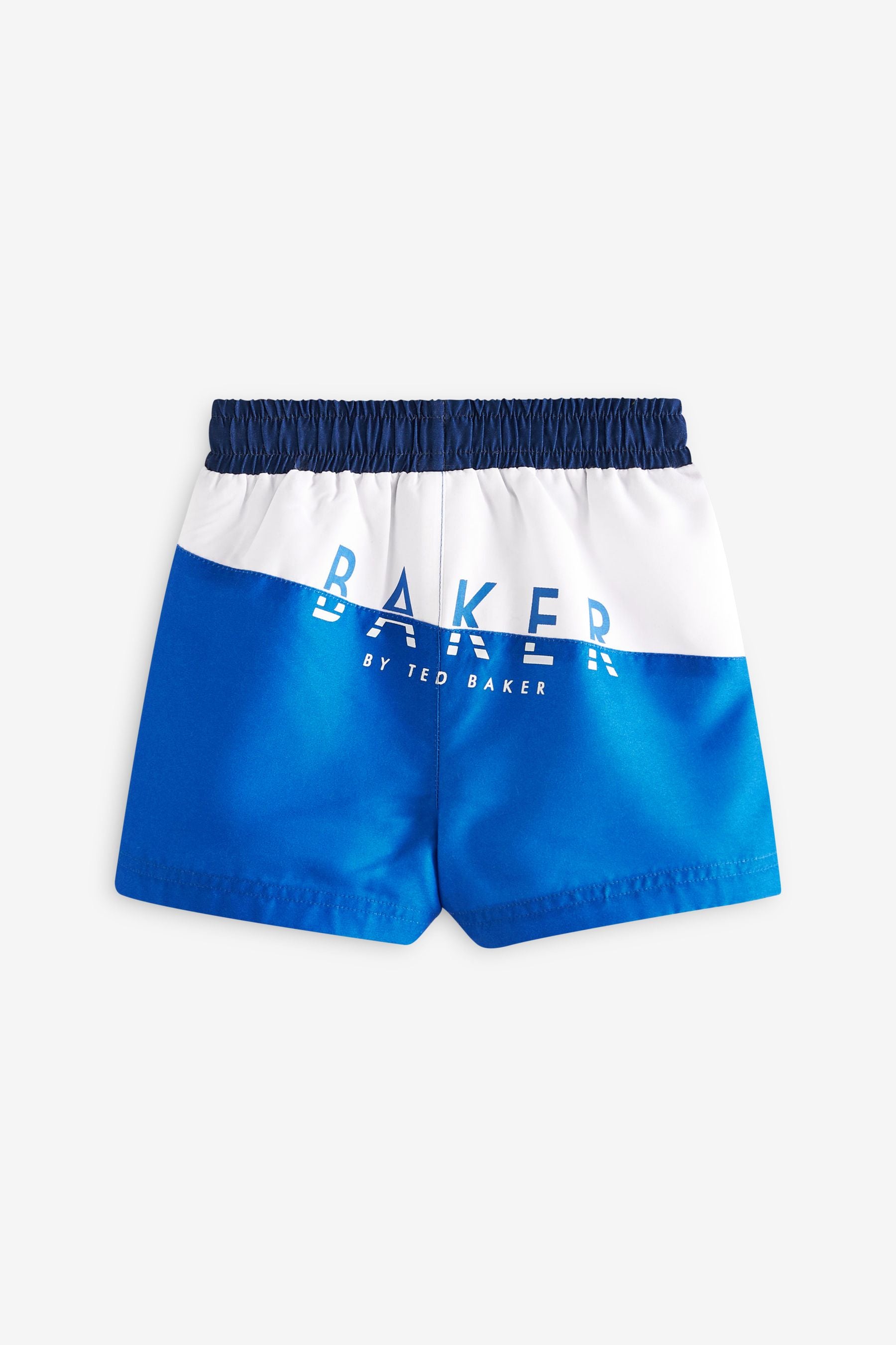 Baker by Ted Baker Navy Blue Sunsafe Top and Swim Shorts