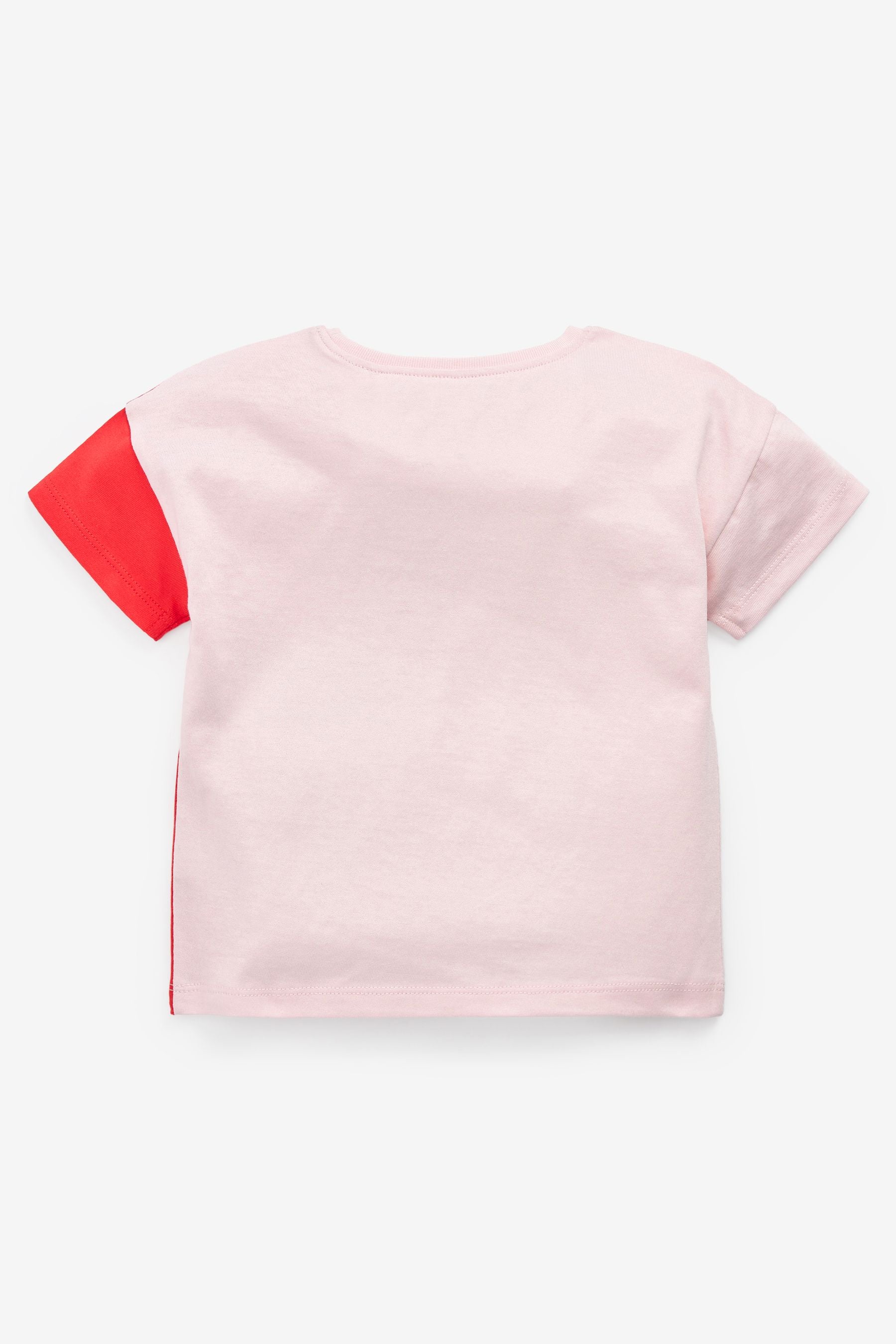 Red/Pink Disney Minnie Mouse Embroidered T-Shirt (3mths-7yrs)