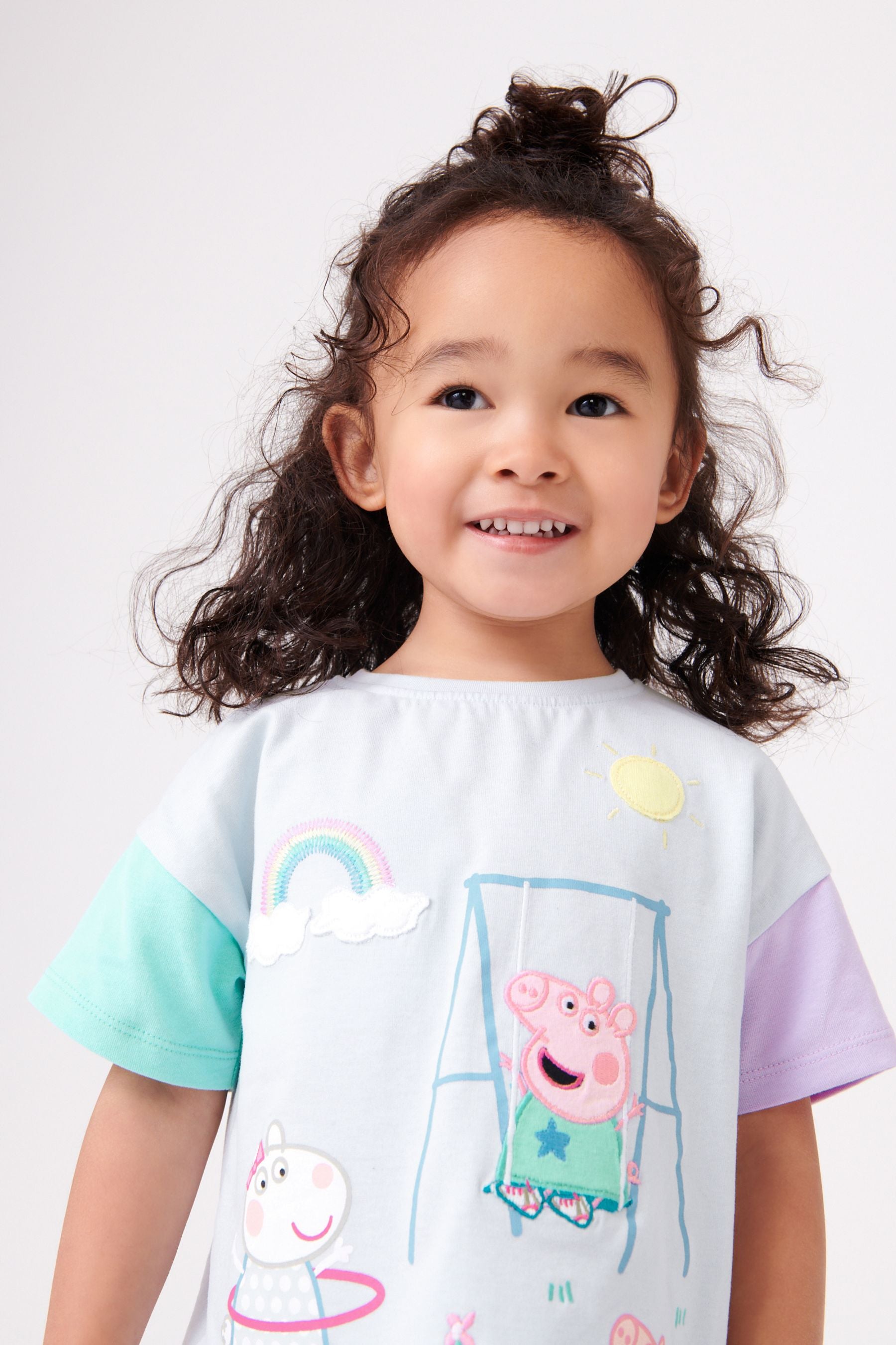 Peppa Pig Playgroud Embroidered T-Shirt (3mths-7yrs)