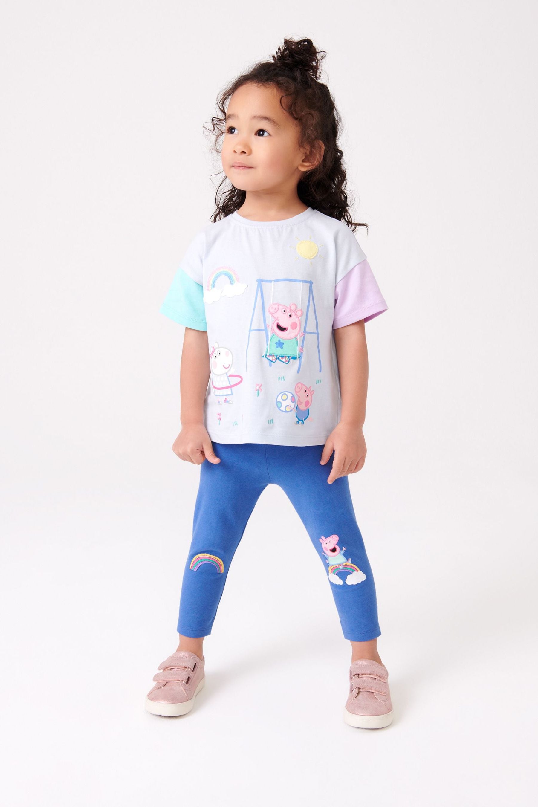 Peppa Pig Playgroud Embroidered T-Shirt (3mths-7yrs)