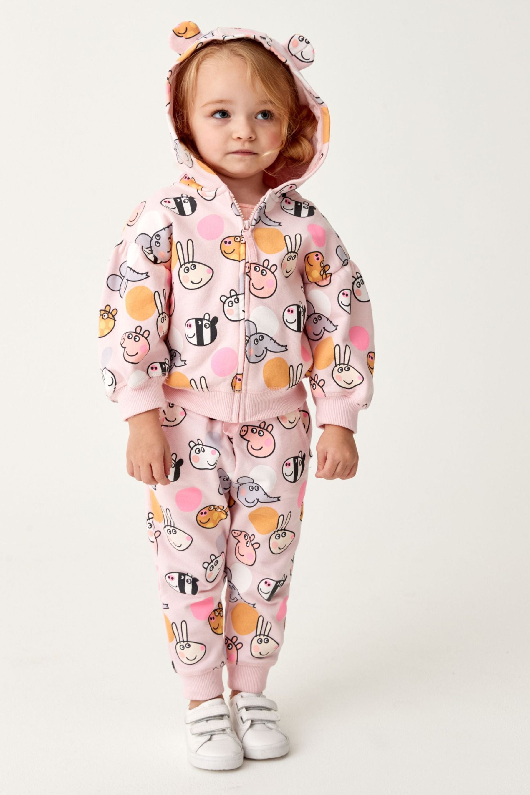 Pink Peppa Pig Hoodie & Joggers Co-Ord Set (3mths-7yrs)