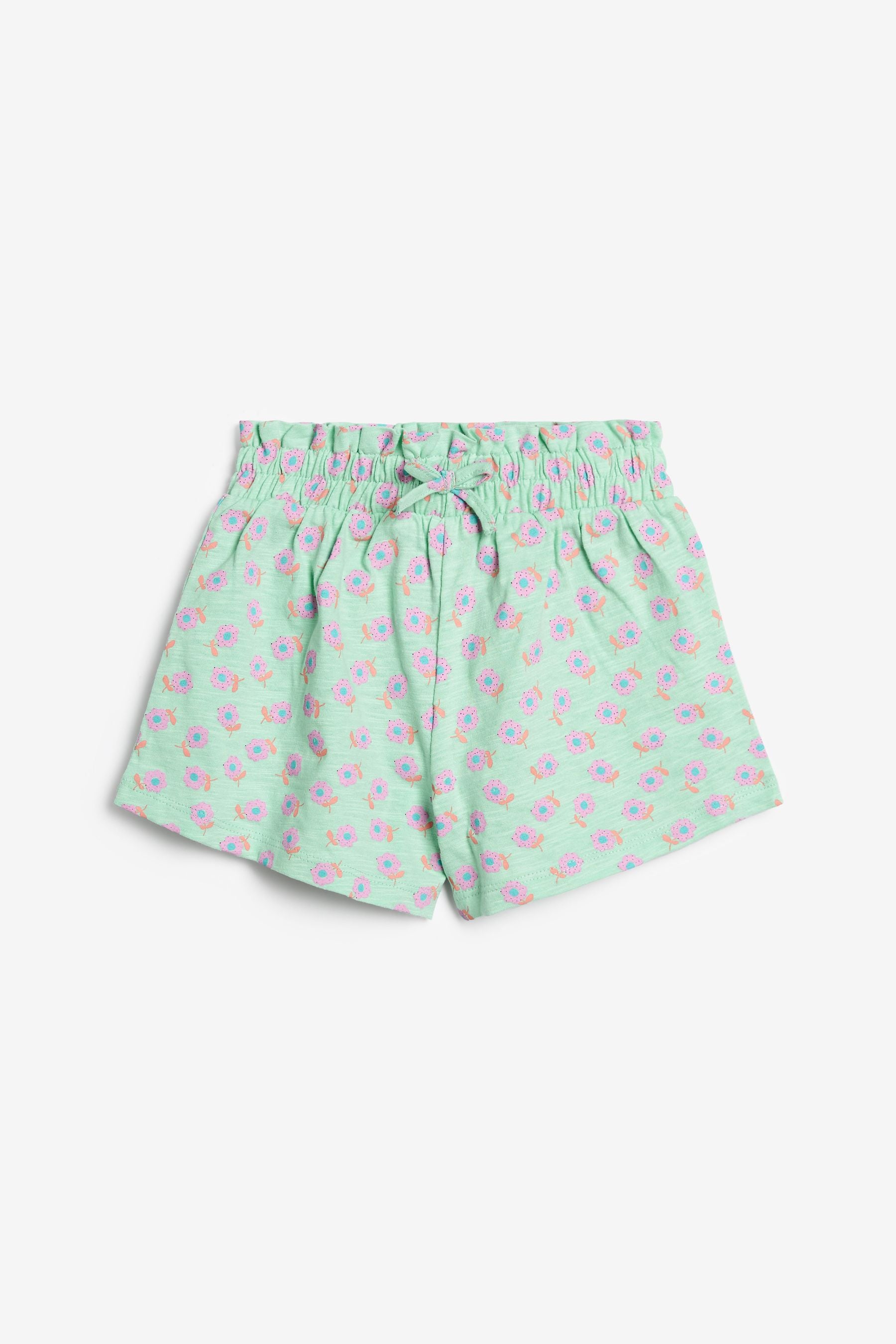 Multi Retro Floral 5 Pack Jersey Shorts (3mths-7yrs)