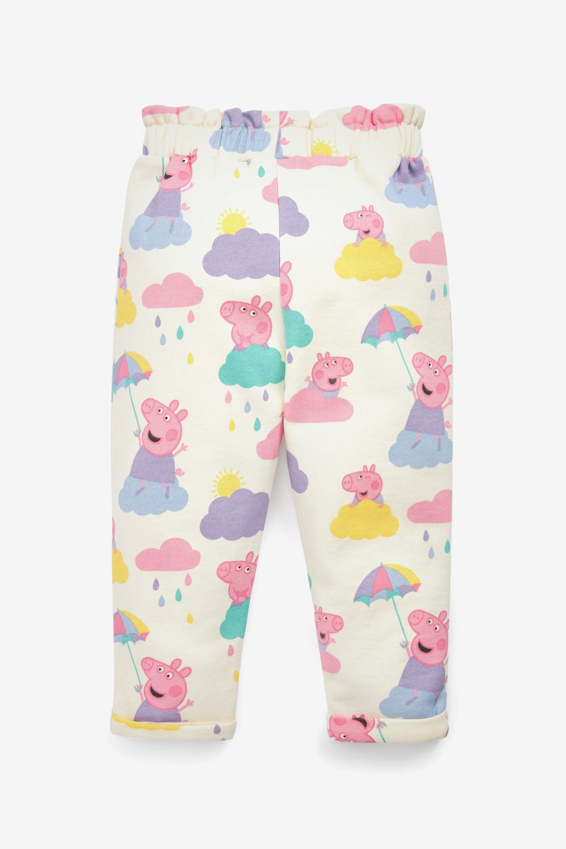 Cream Peppa Pig Sweatshirt And Jogger Set (3mths-7yrs)