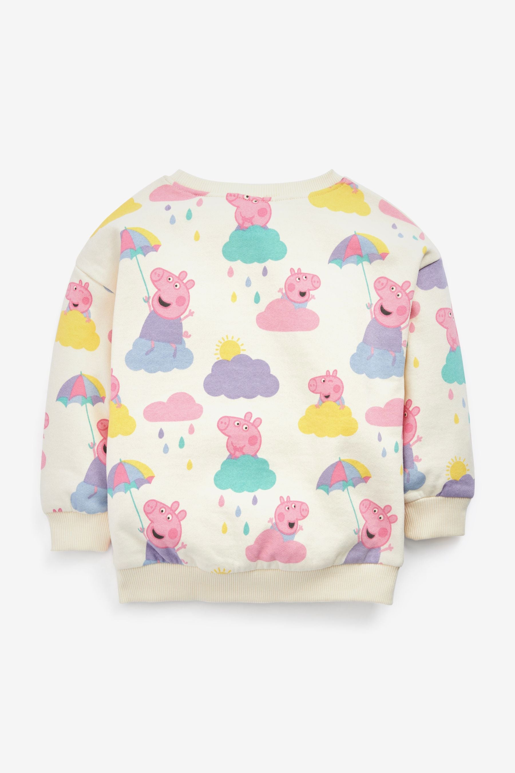 Cream Peppa Pig Sweatshirt And Jogger Set (3mths-7yrs)