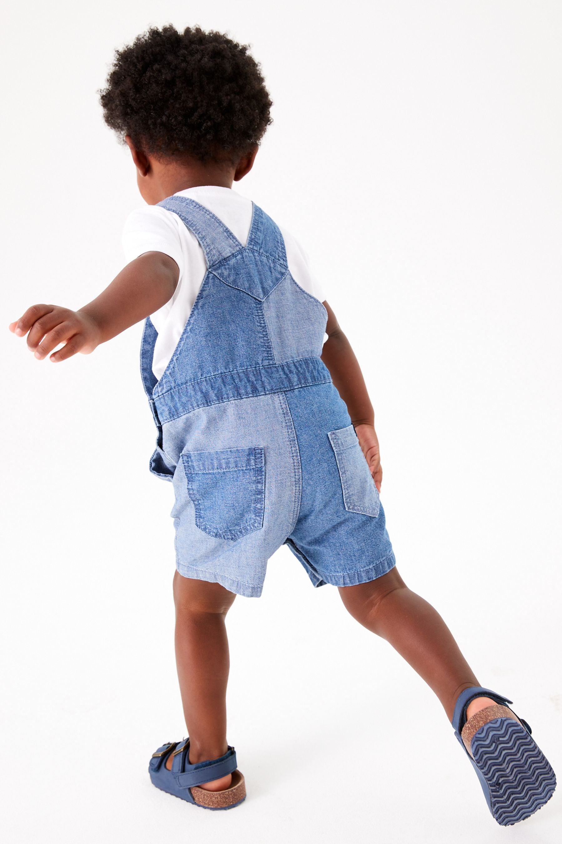 Blue Hotchpotch Dungarees (3mths-7yrs)