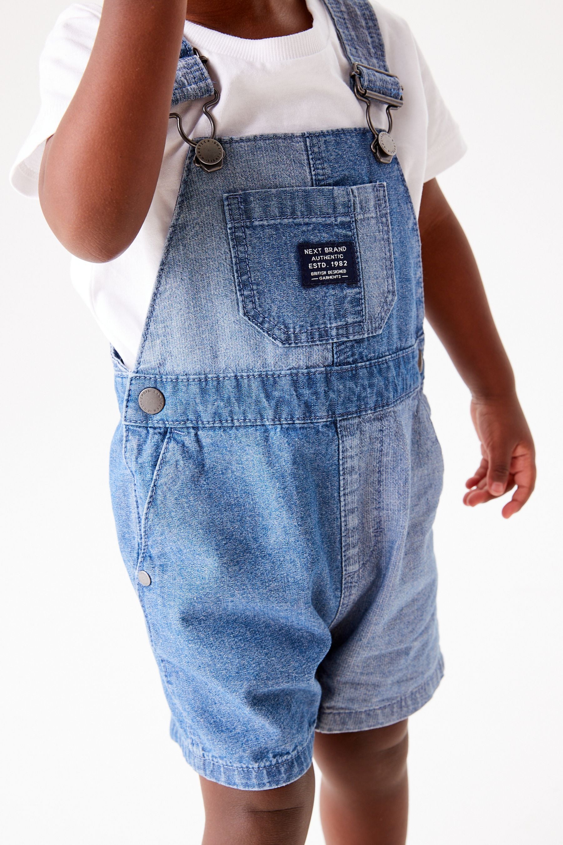 Blue Hotchpotch Dungarees (3mths-7yrs)