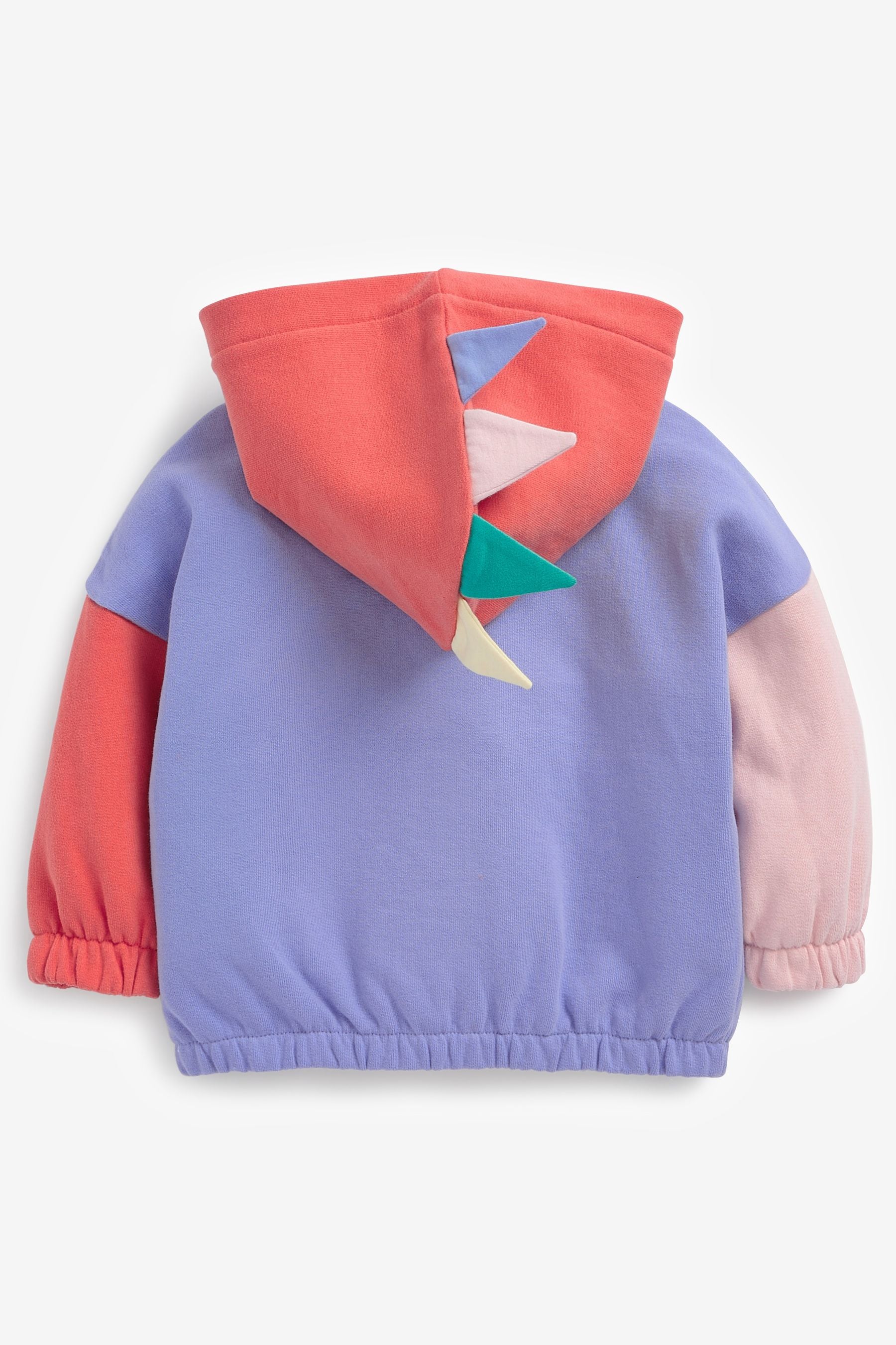 Bright Dinosaur Character Jersey Zip Through Hoodie (3mths-7yrs)