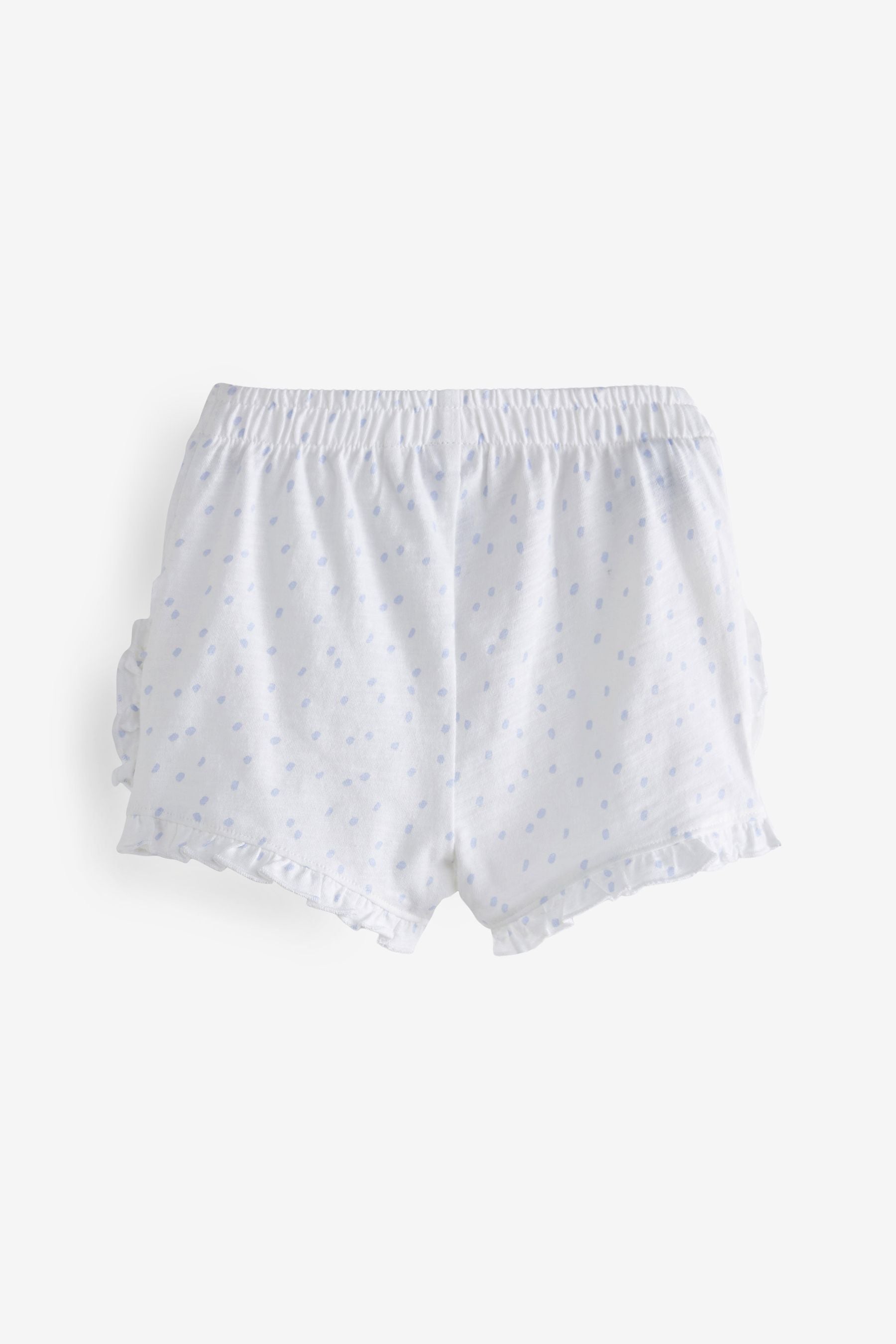 Blue/Green Floral 5 Pack Jersey Shorts (3mths-7yrs)