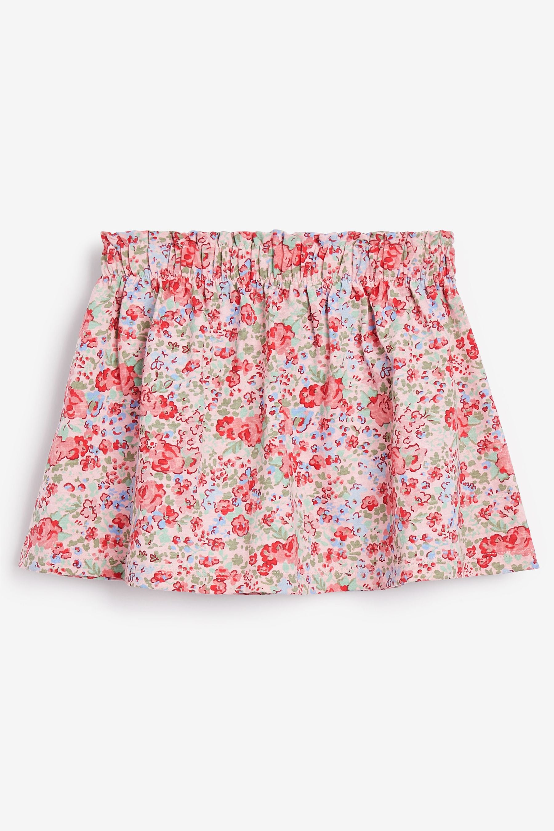 Pink Floral 2 Pack Skirts (3mths-7yrs)