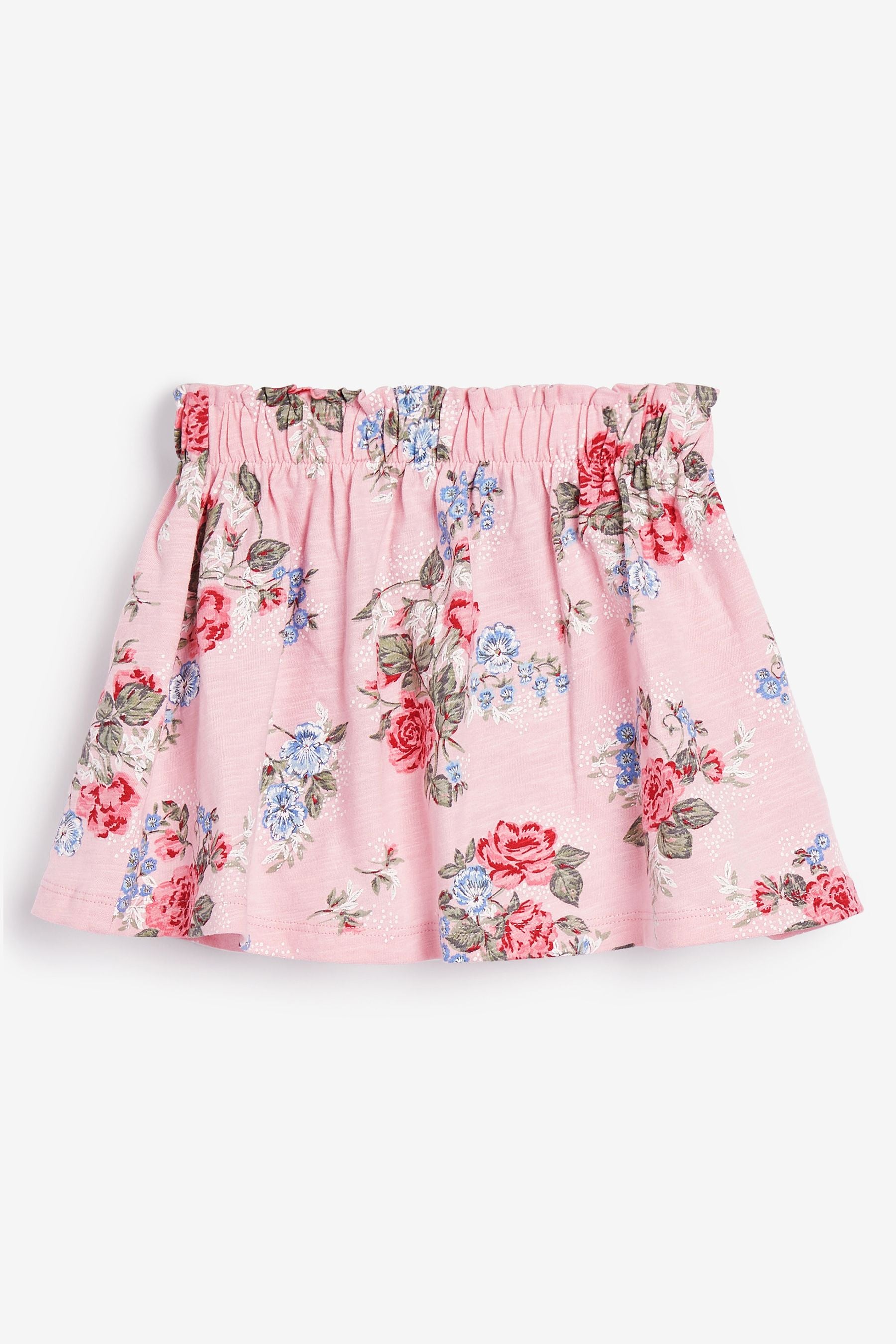 Pink Floral 2 Pack Skirts (3mths-7yrs)