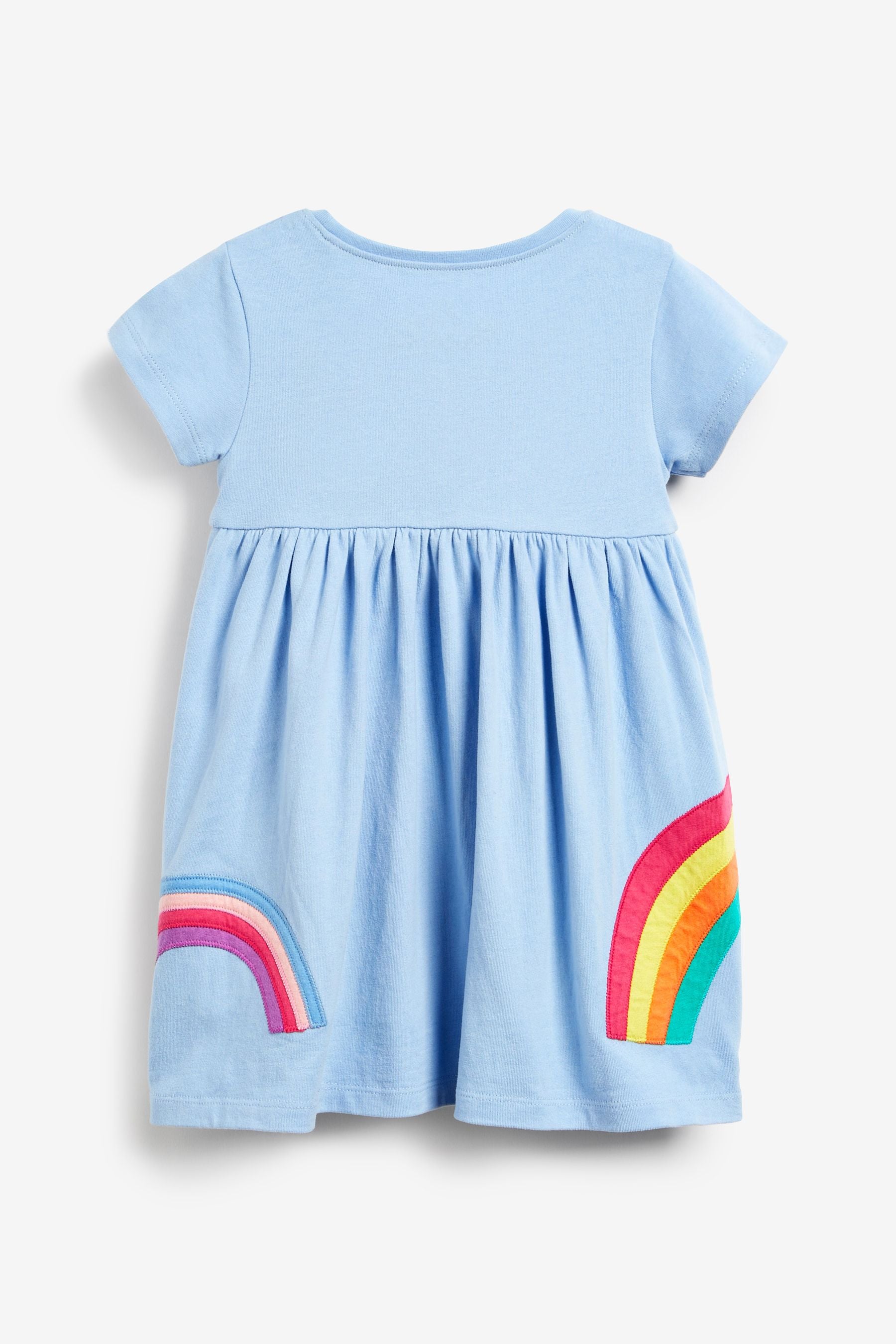 Blue Peppa Pig Short Sleeve Jersey Dress (3mths-7yrs)