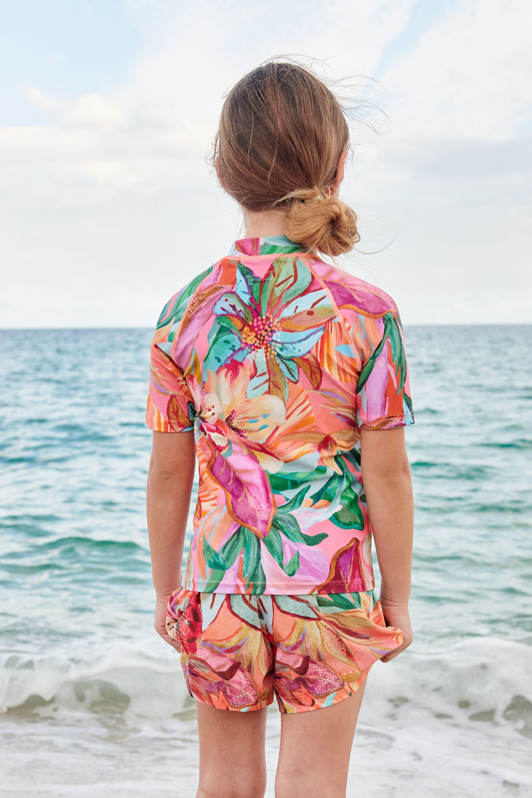 Mango Palm Print Rash Vest (3-16yrs)