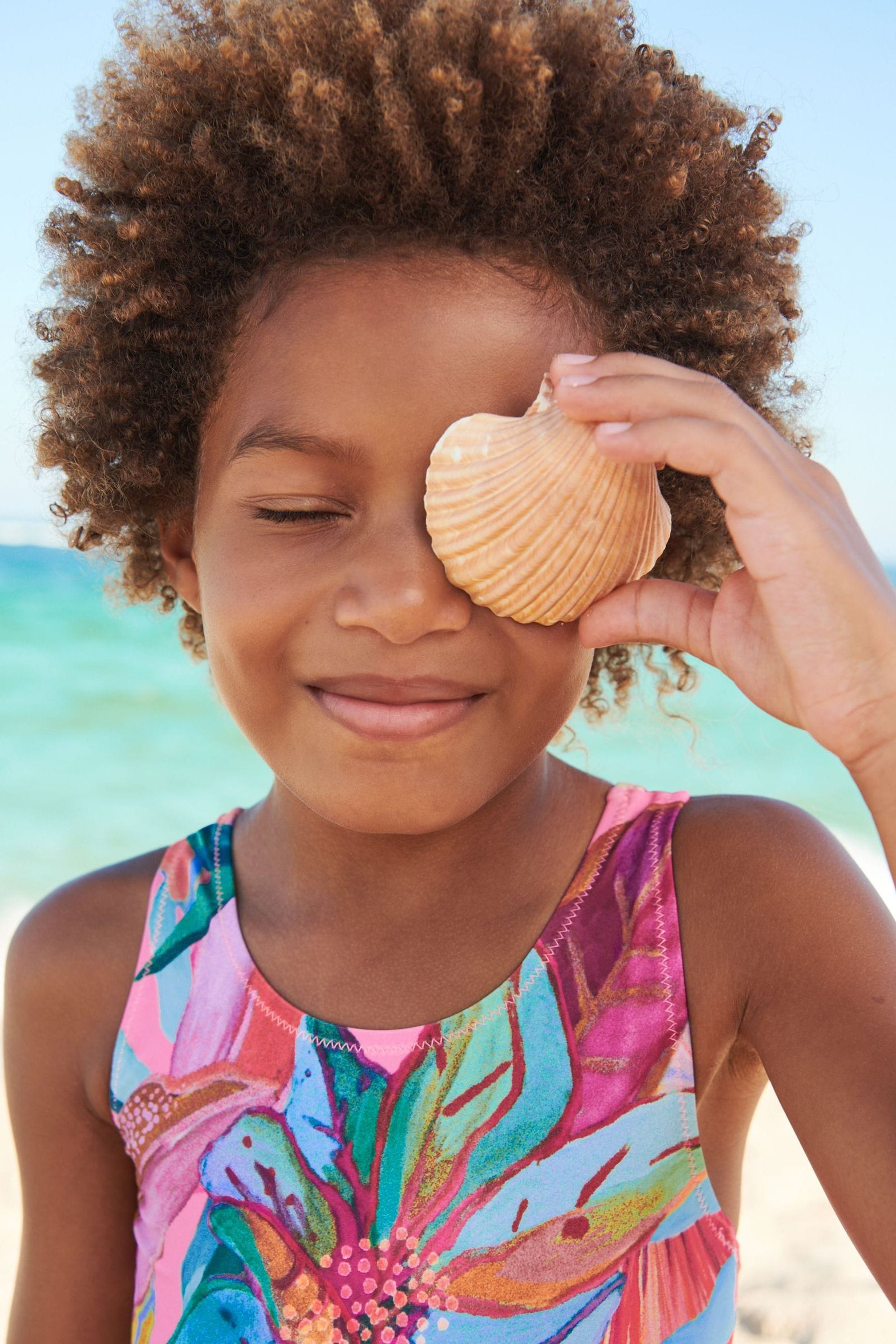 Mango Palm Print Swimsuit (3-16yrs)