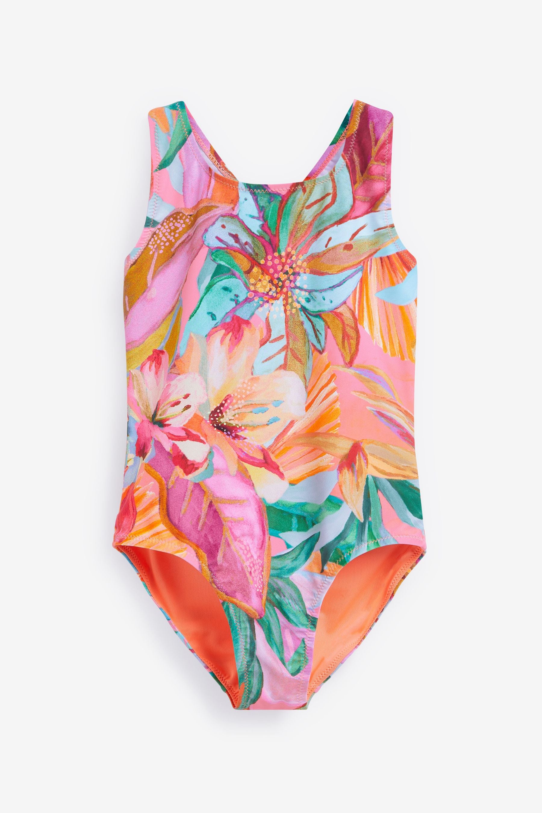 Mango Palm Print Swimsuit (3-16yrs)