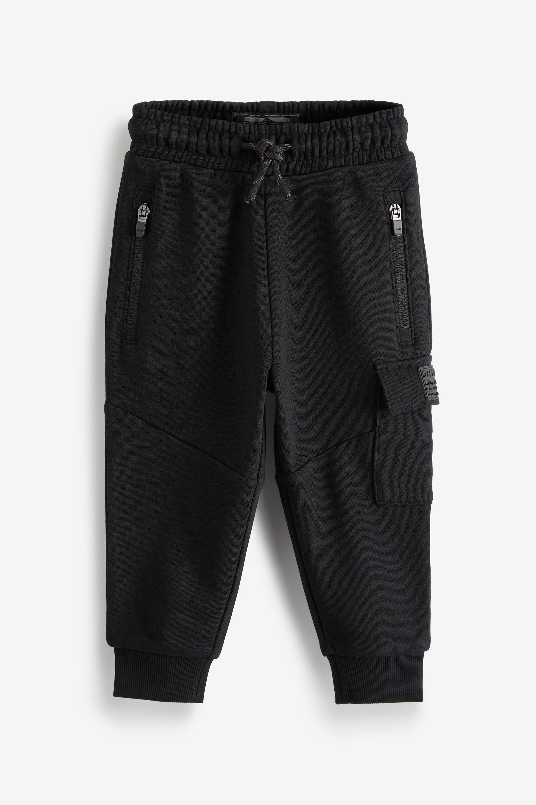 Black Sporty Joggers (3mths-7yrs)