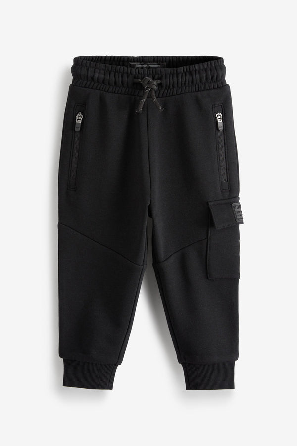 Black Sporty Joggers (3mths-7yrs)