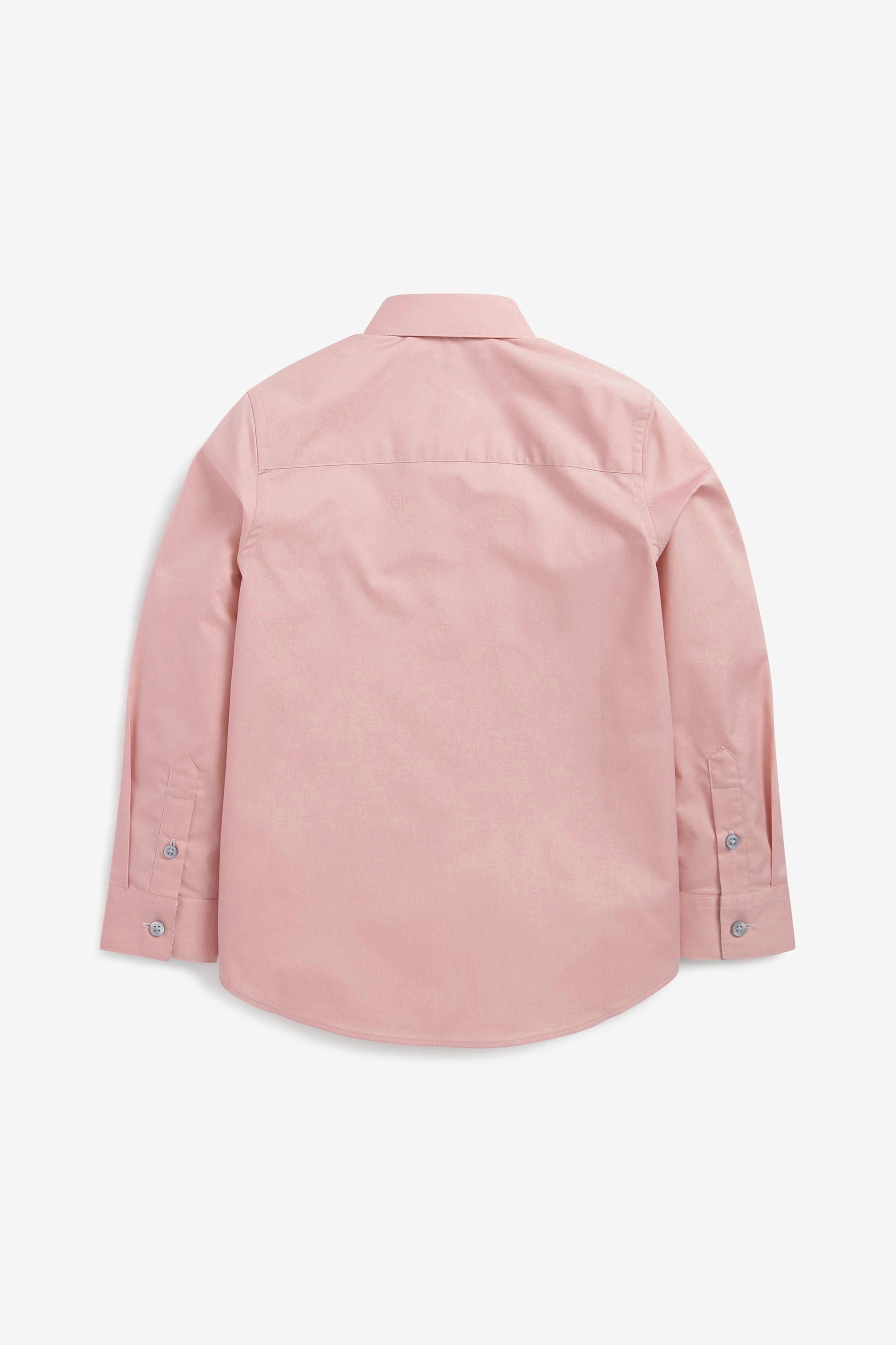 Pink Long Sleeve Smart Shirt (3-16yrs)