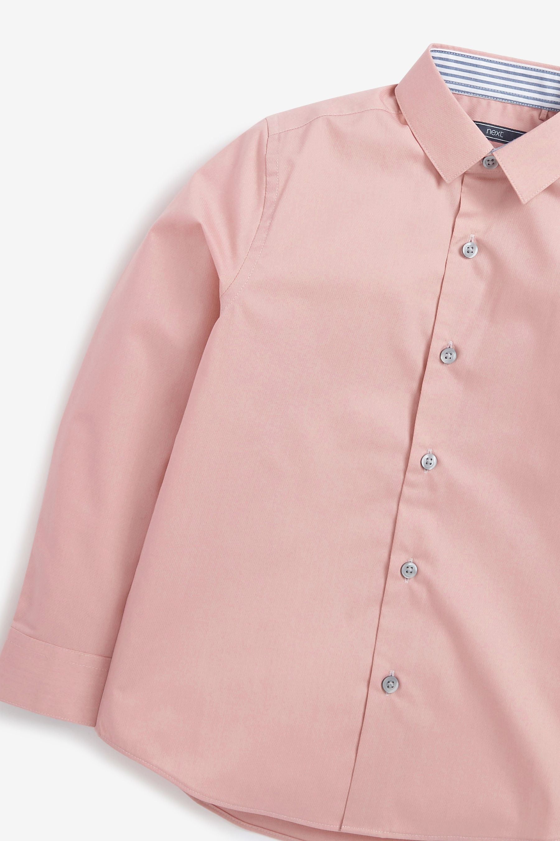 Pink Long Sleeve Smart Shirt (3-16yrs)