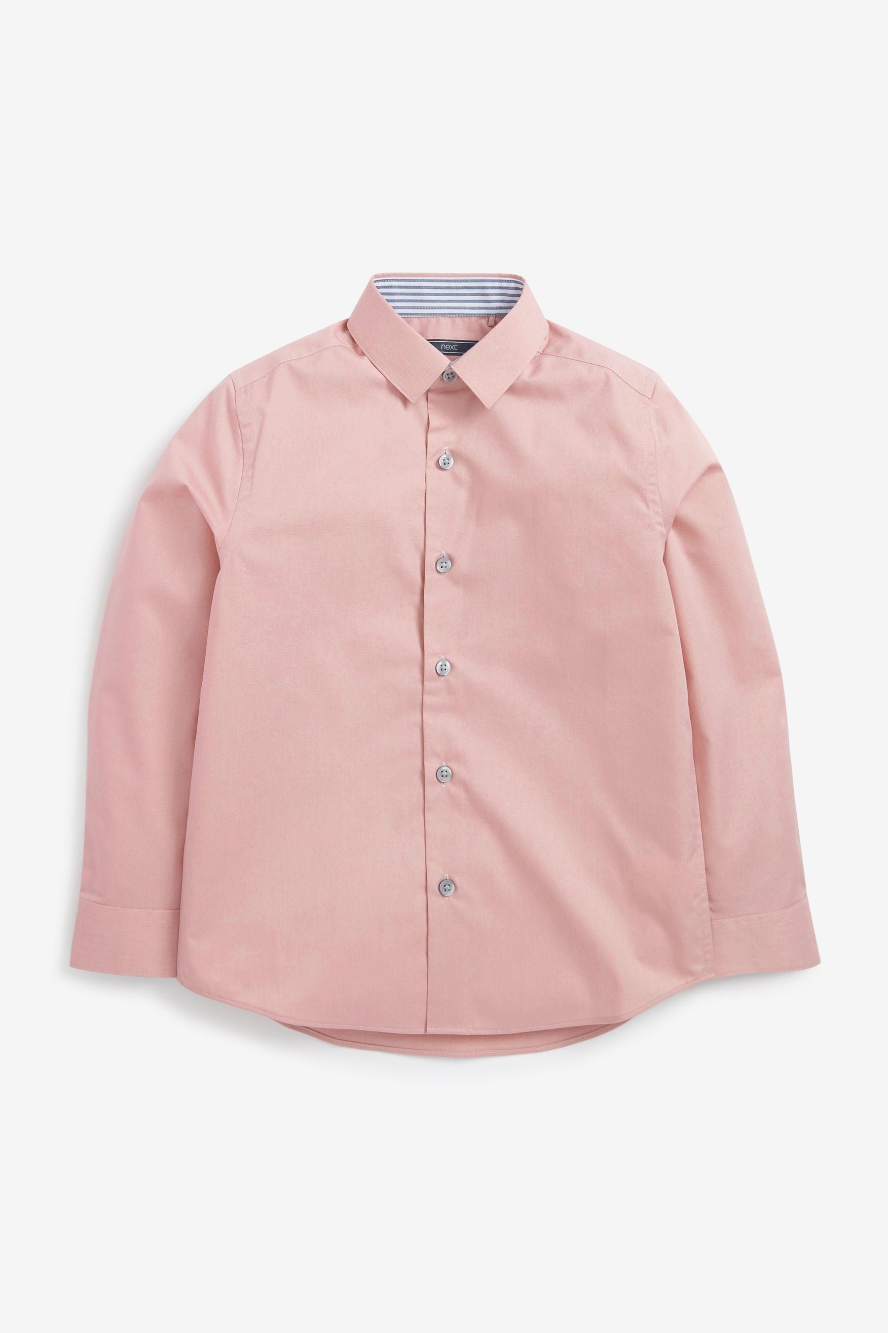 Pink Long Sleeve Smart Shirt (3-16yrs)