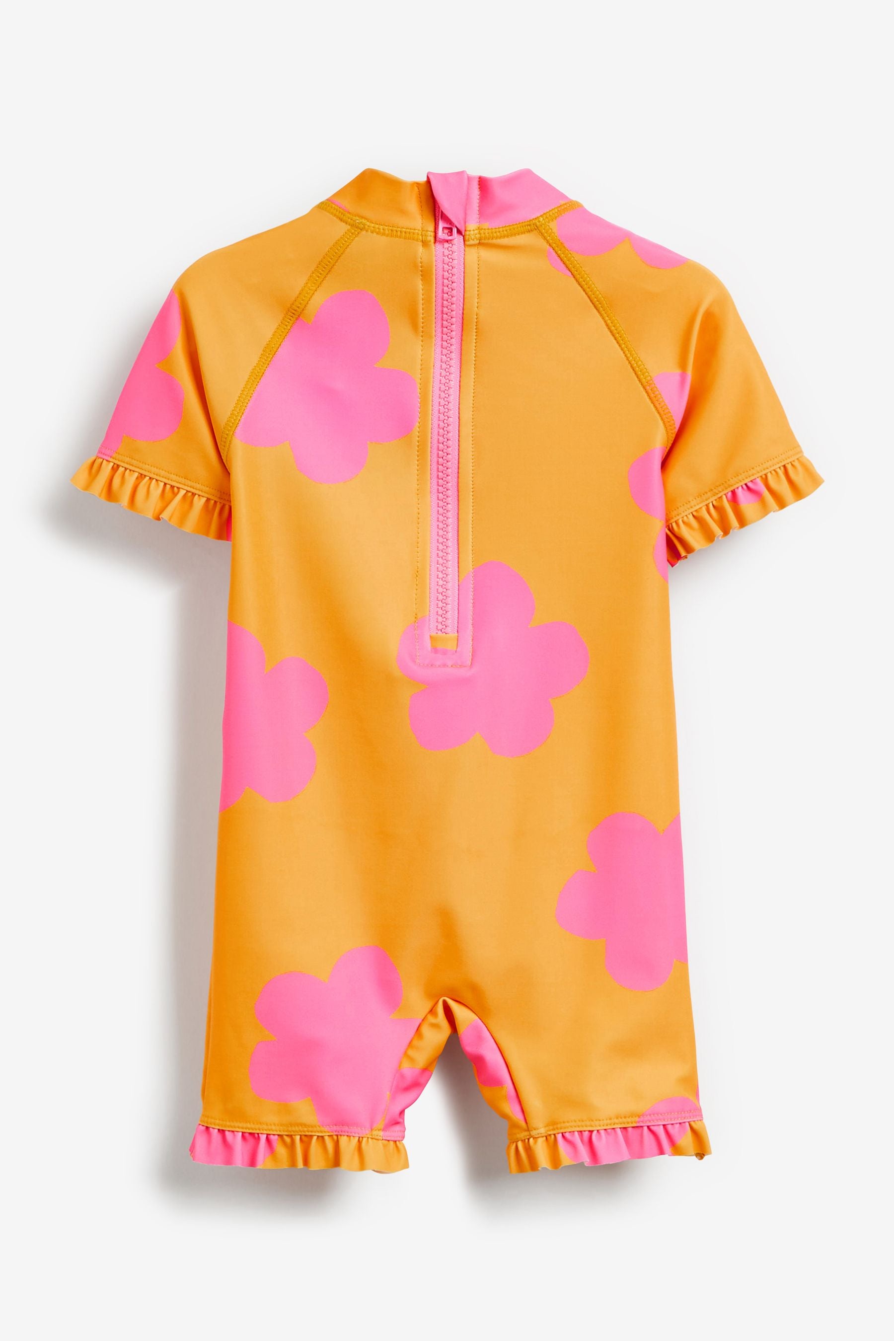 Yellow Appliqu Sunsafe Swimsuit (3mths-7yr