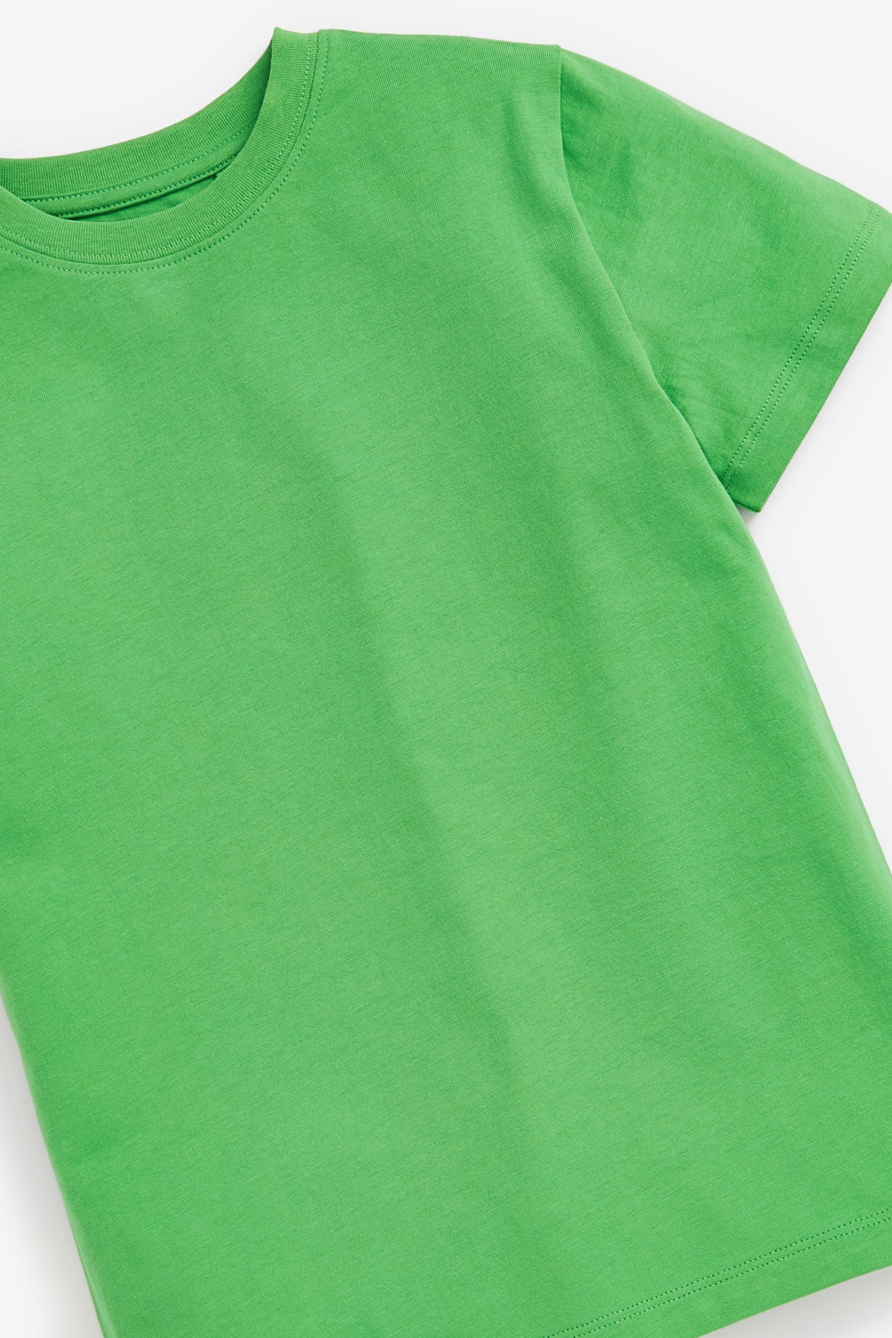 Green Plain T-Shirt (3-16yrs)