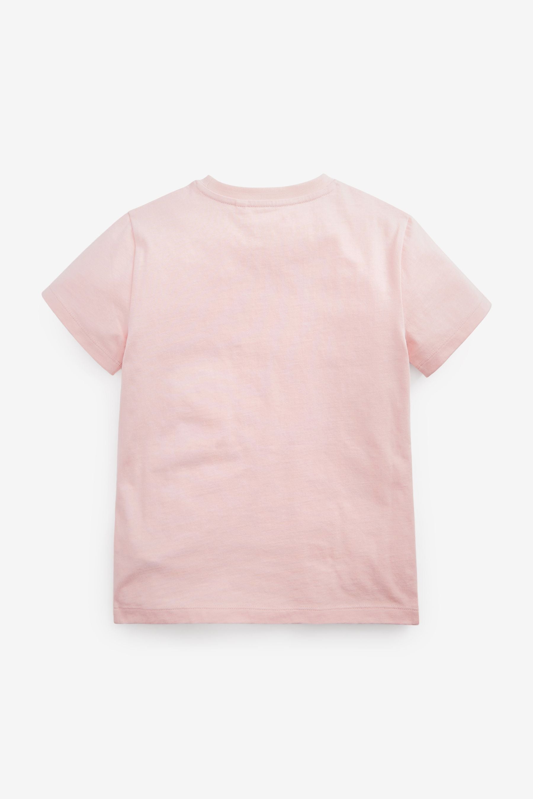 Pink Plain T-Shirt (3-16yrs)