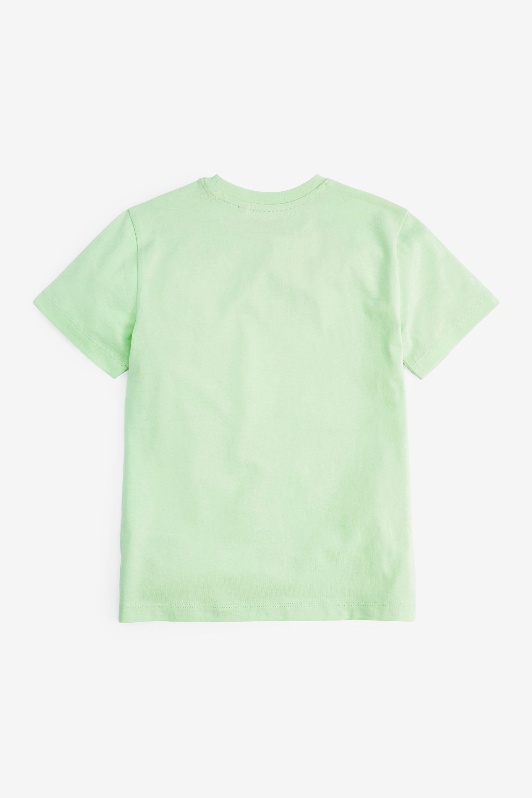 Mint Green Plain T-Shirt (3-16yrs)