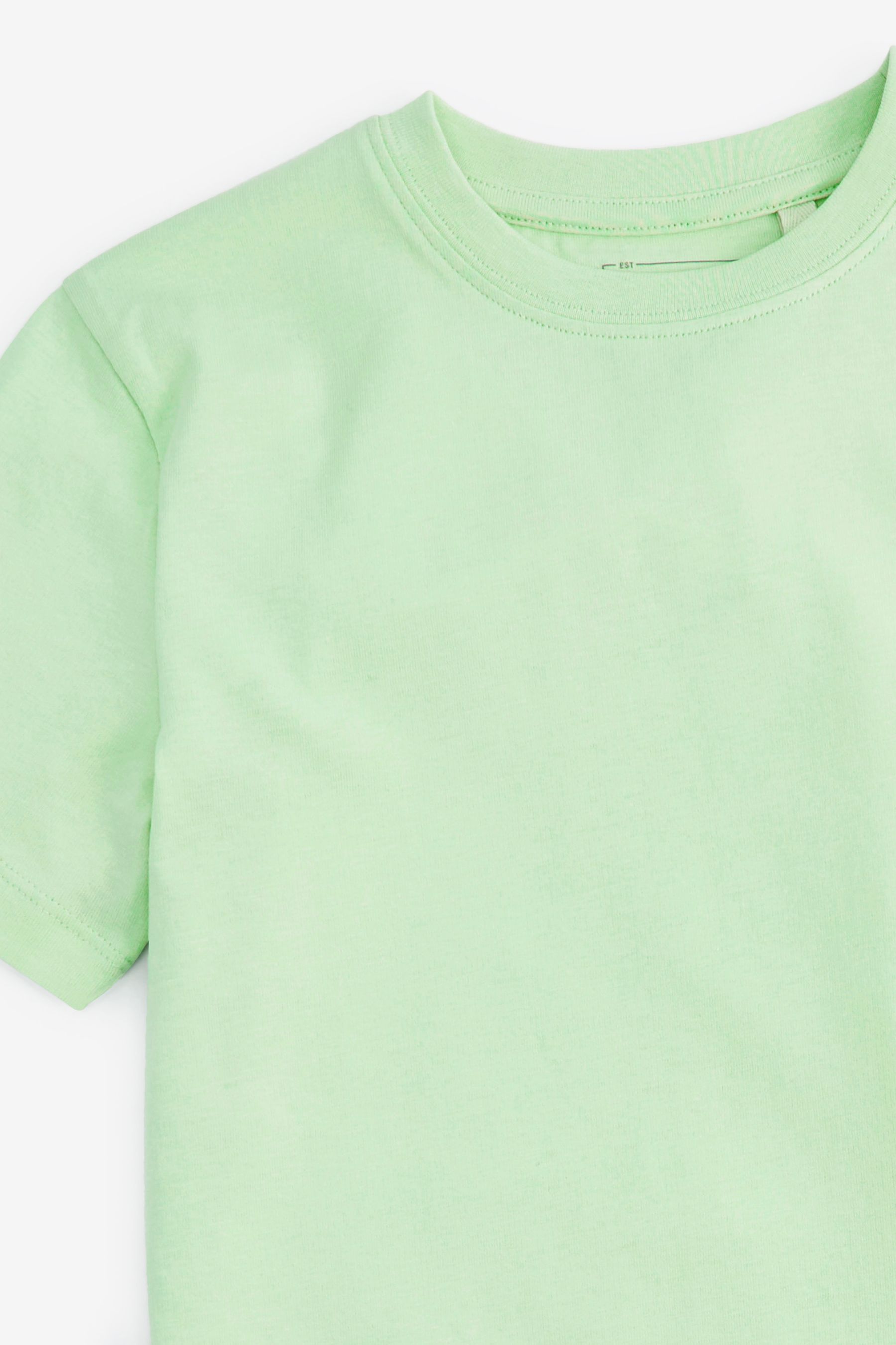 Mint Green Plain T-Shirt (3-16yrs)