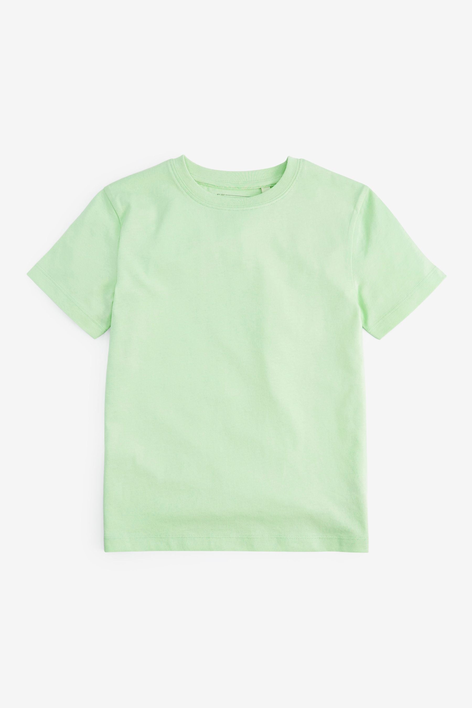 Mint Green Plain T-Shirt (3-16yrs)