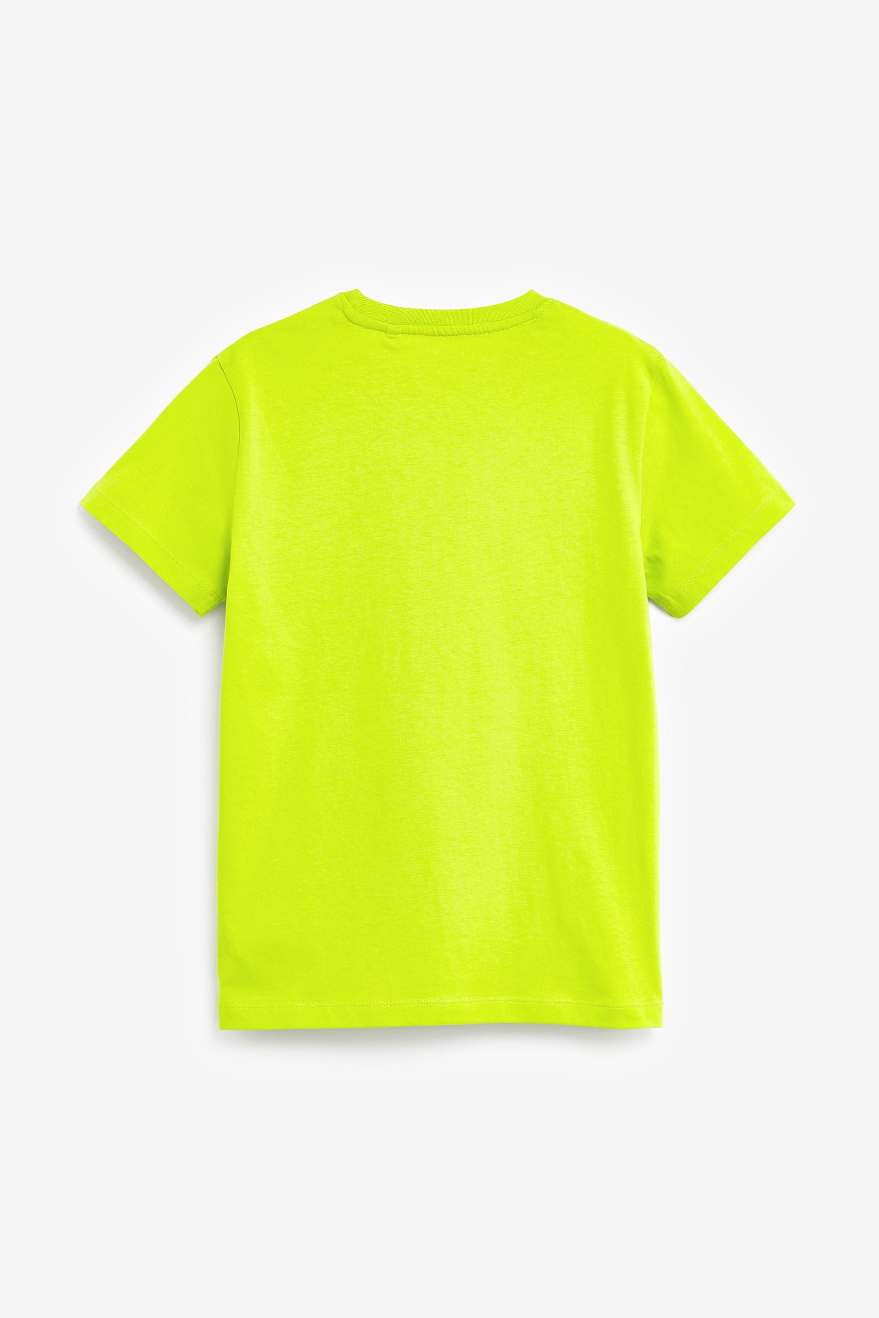 Lime Green Plain T-Shirt (3-16yrs)