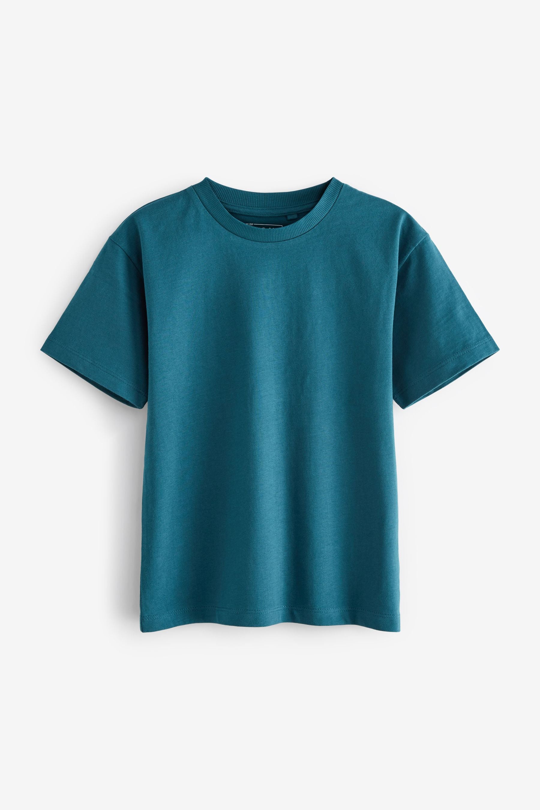 Petrol Blue Premium Drop Shoulder T-Shirt (3-16yrs)