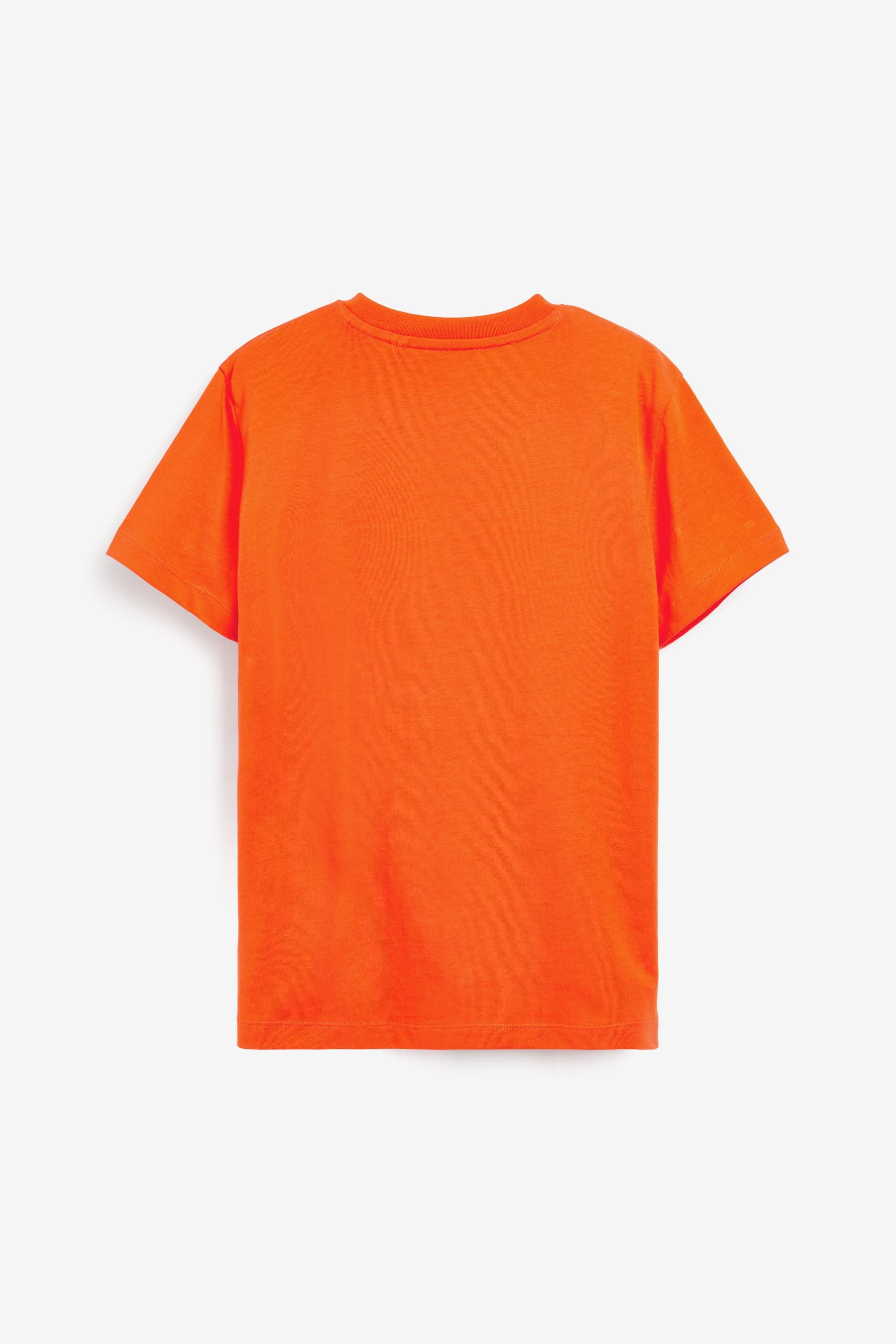 Orange Plain T-Shirt (3-16yrs)