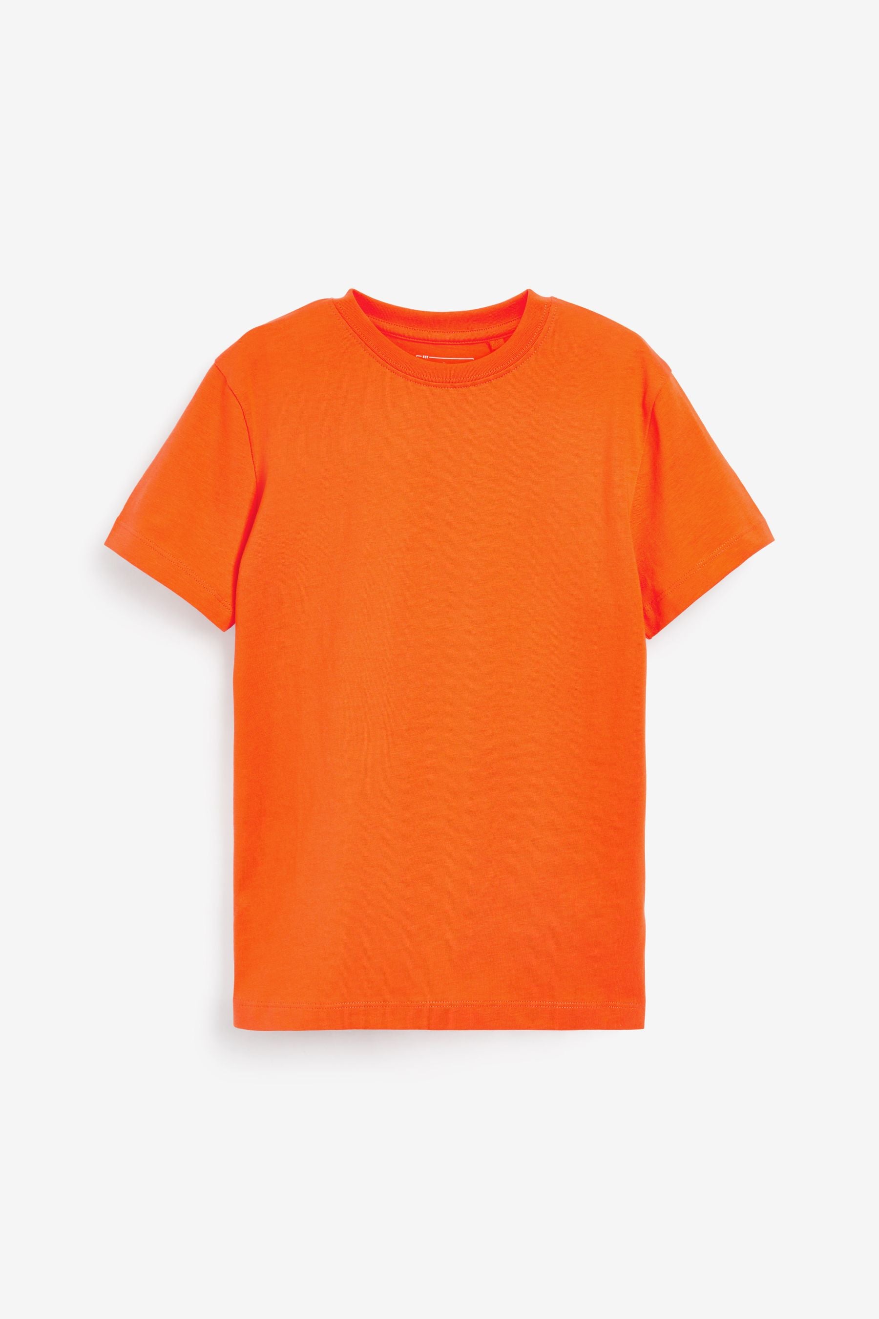 Orange Plain T-Shirt (3-16yrs)