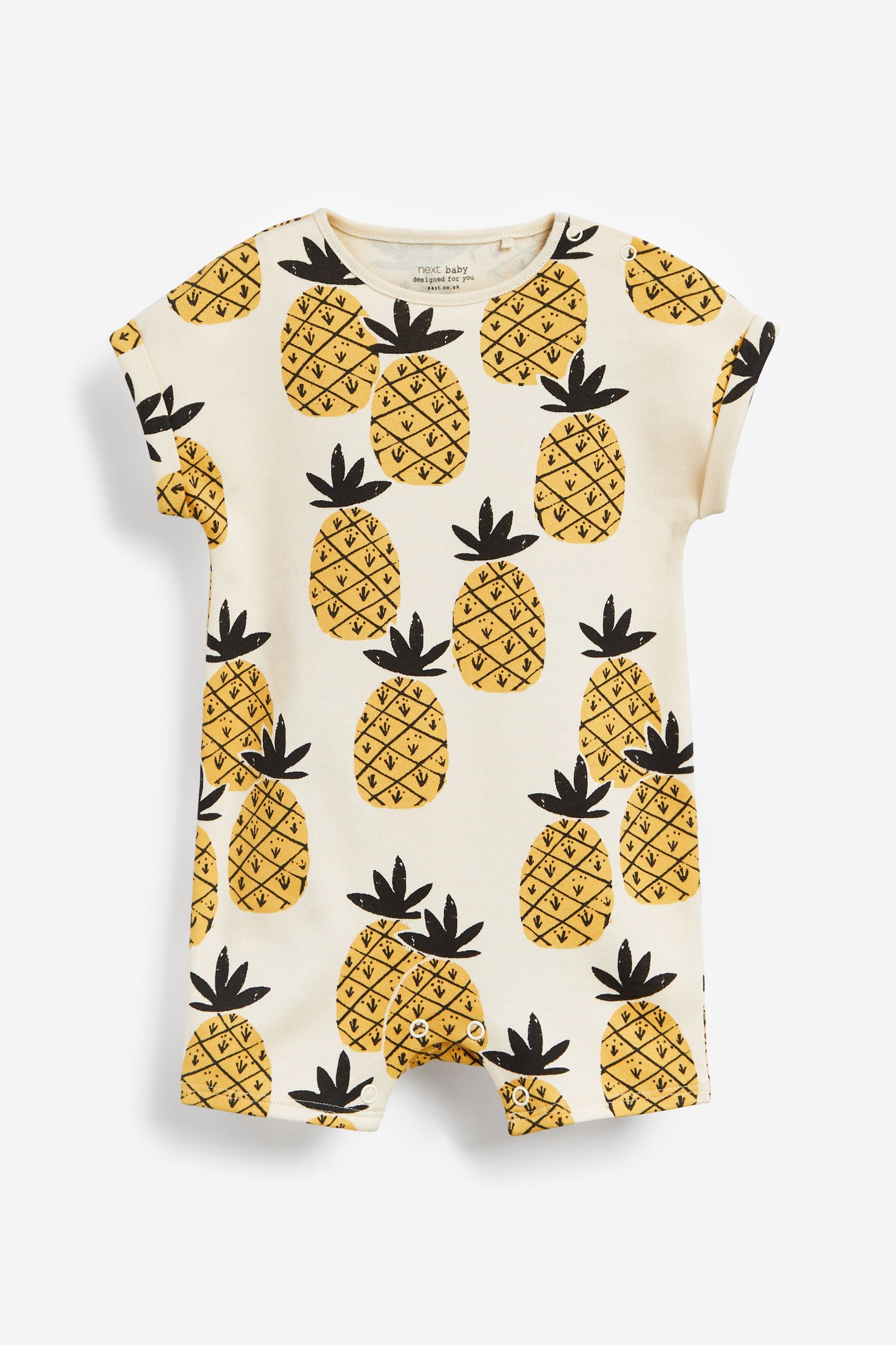 Pineapple Print Single Romper (0mths-3yrs)