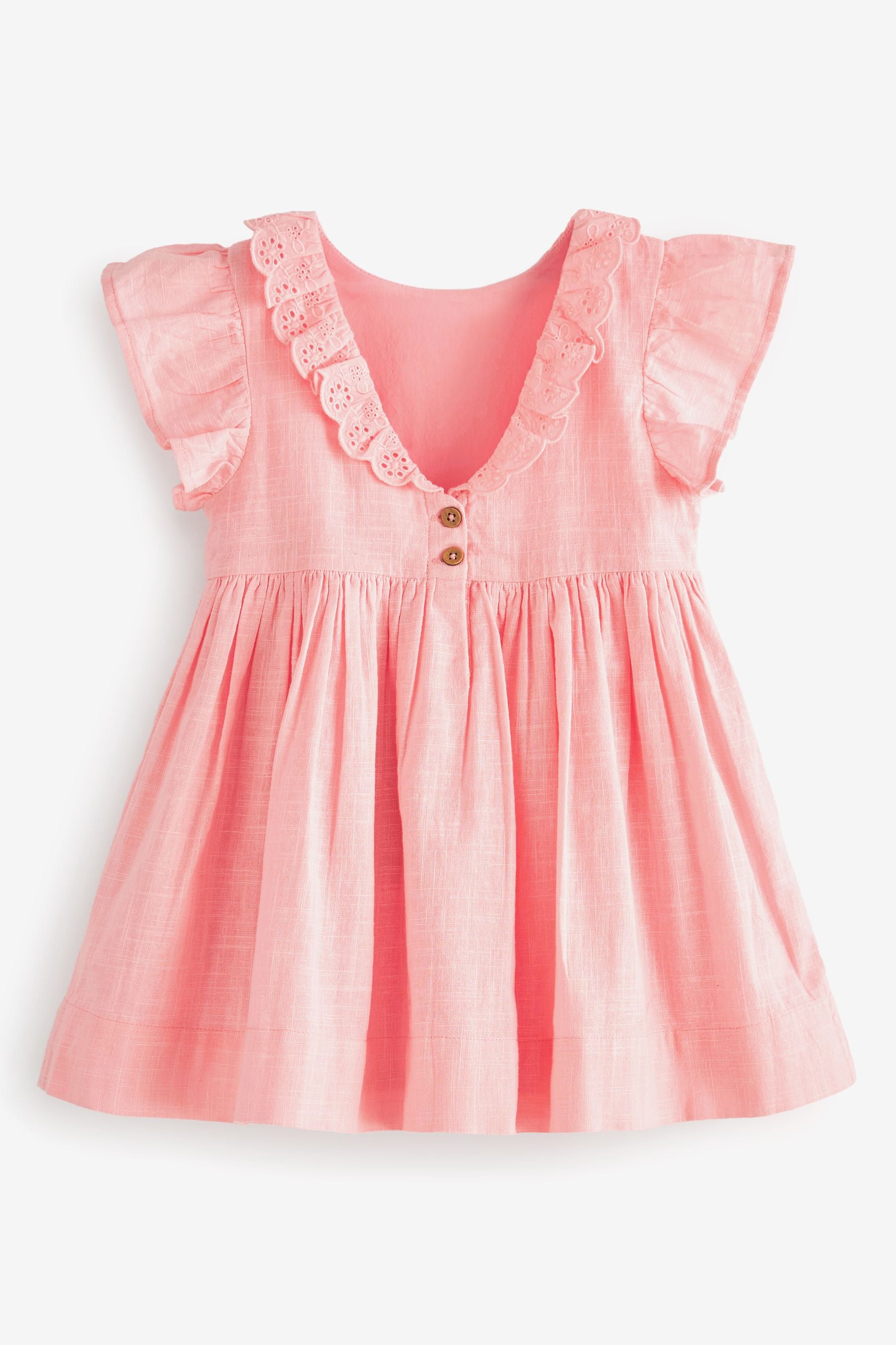 Pink Bunny Character Applique Dress (3mths-7yrs)