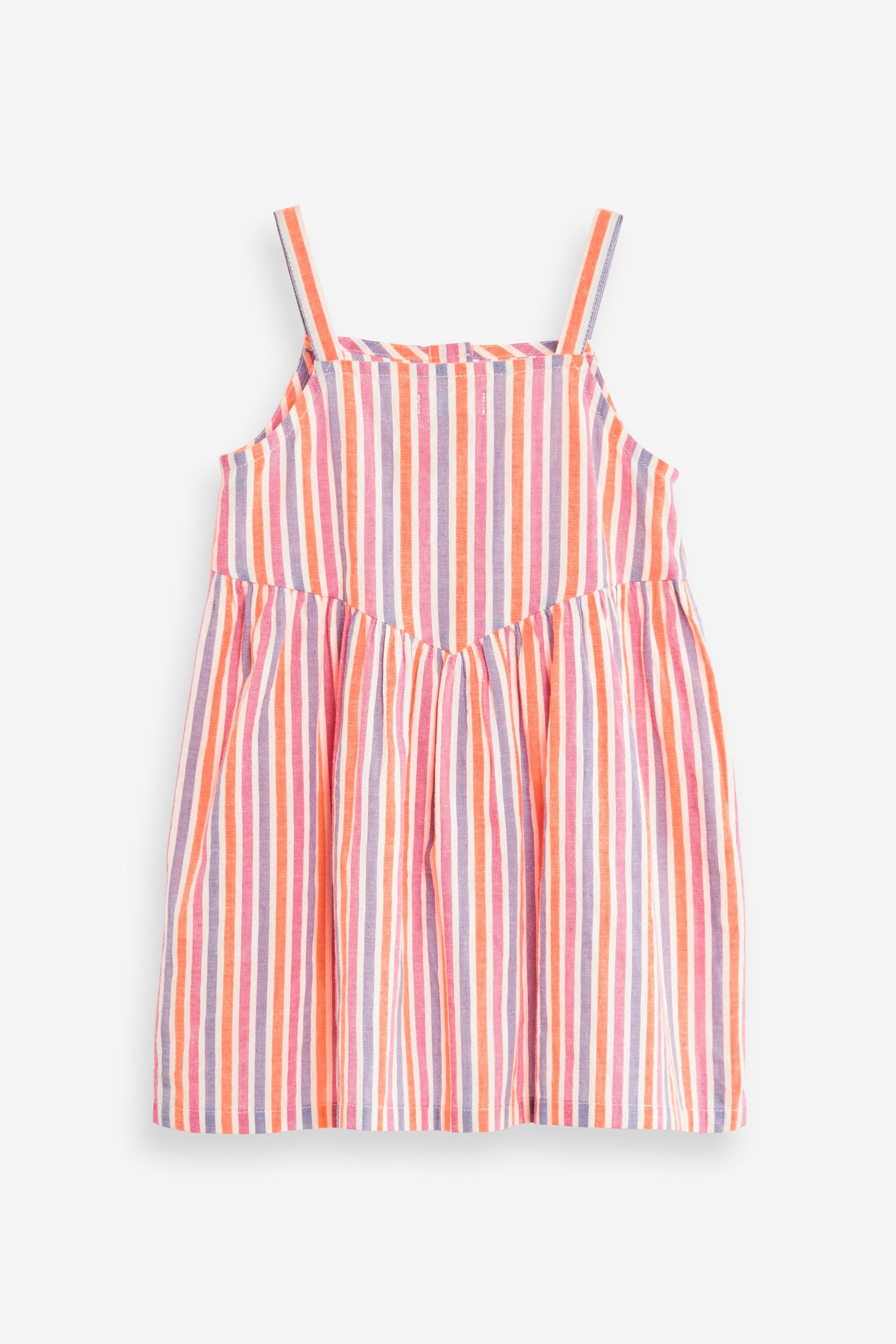 Pink Stripe Cotton Sundress (3mths-8yrs)