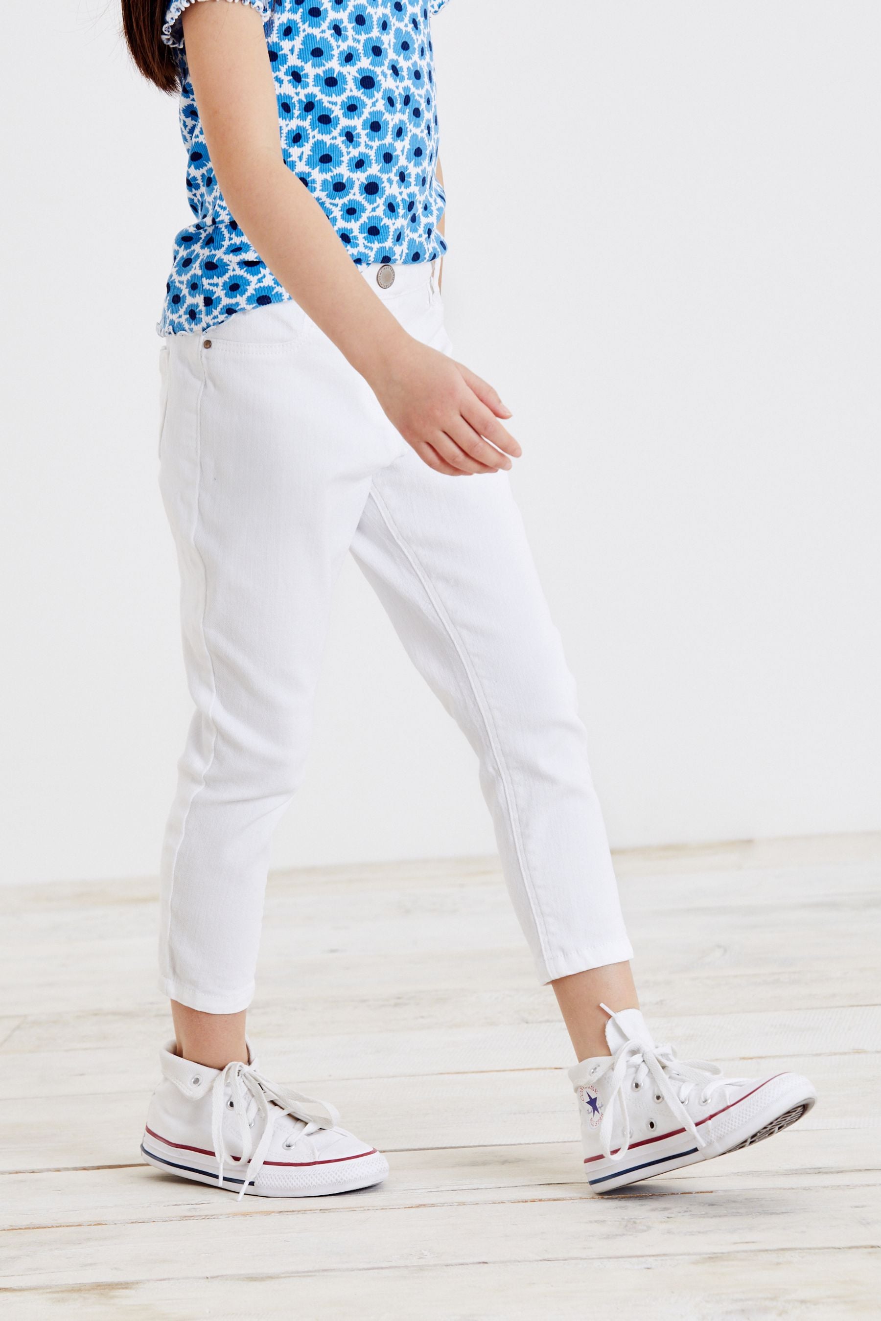 White Denim Jeggings (3-16yrs)