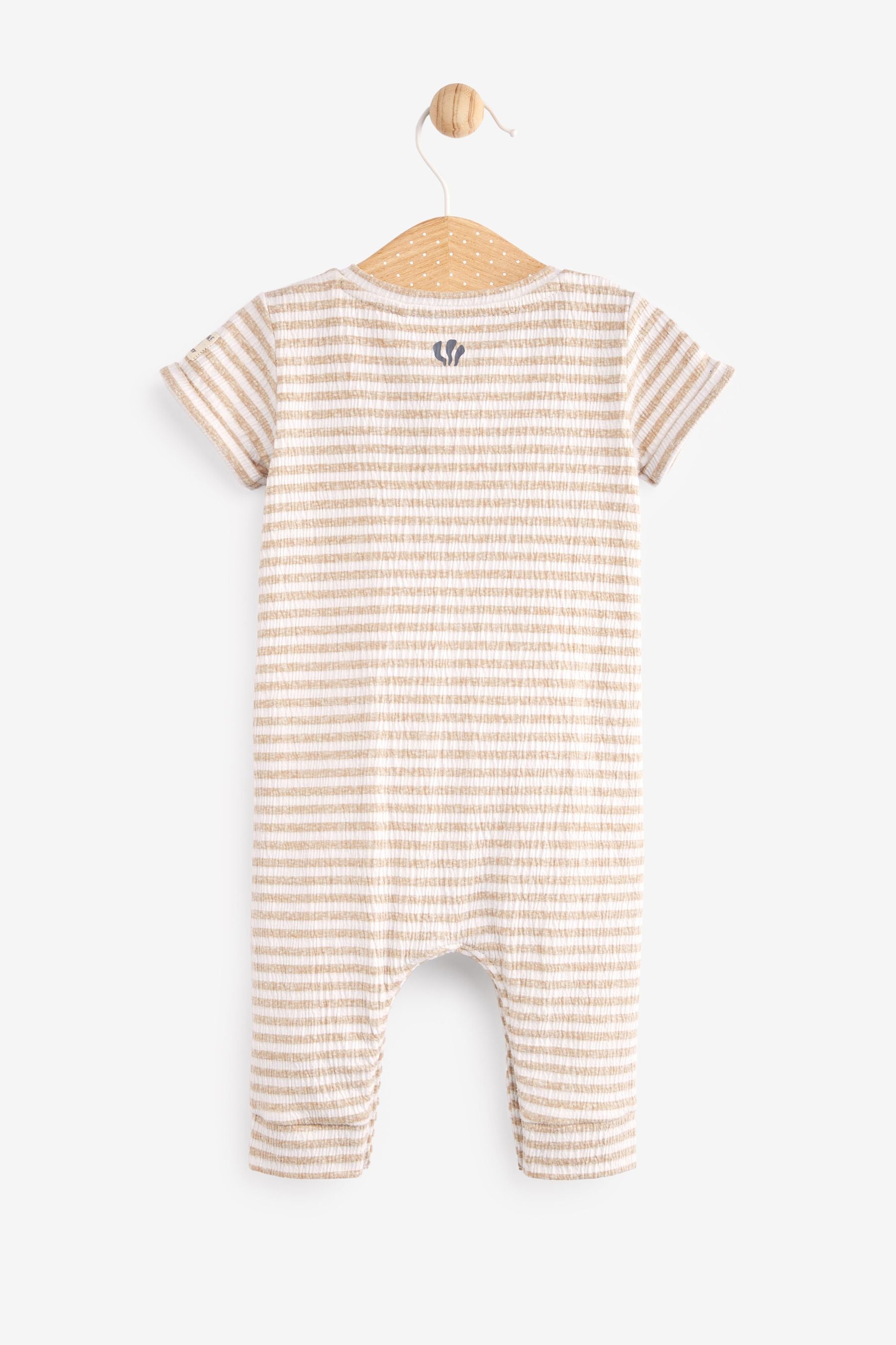 FatFace Baby Crew Unisex Stripe Romper