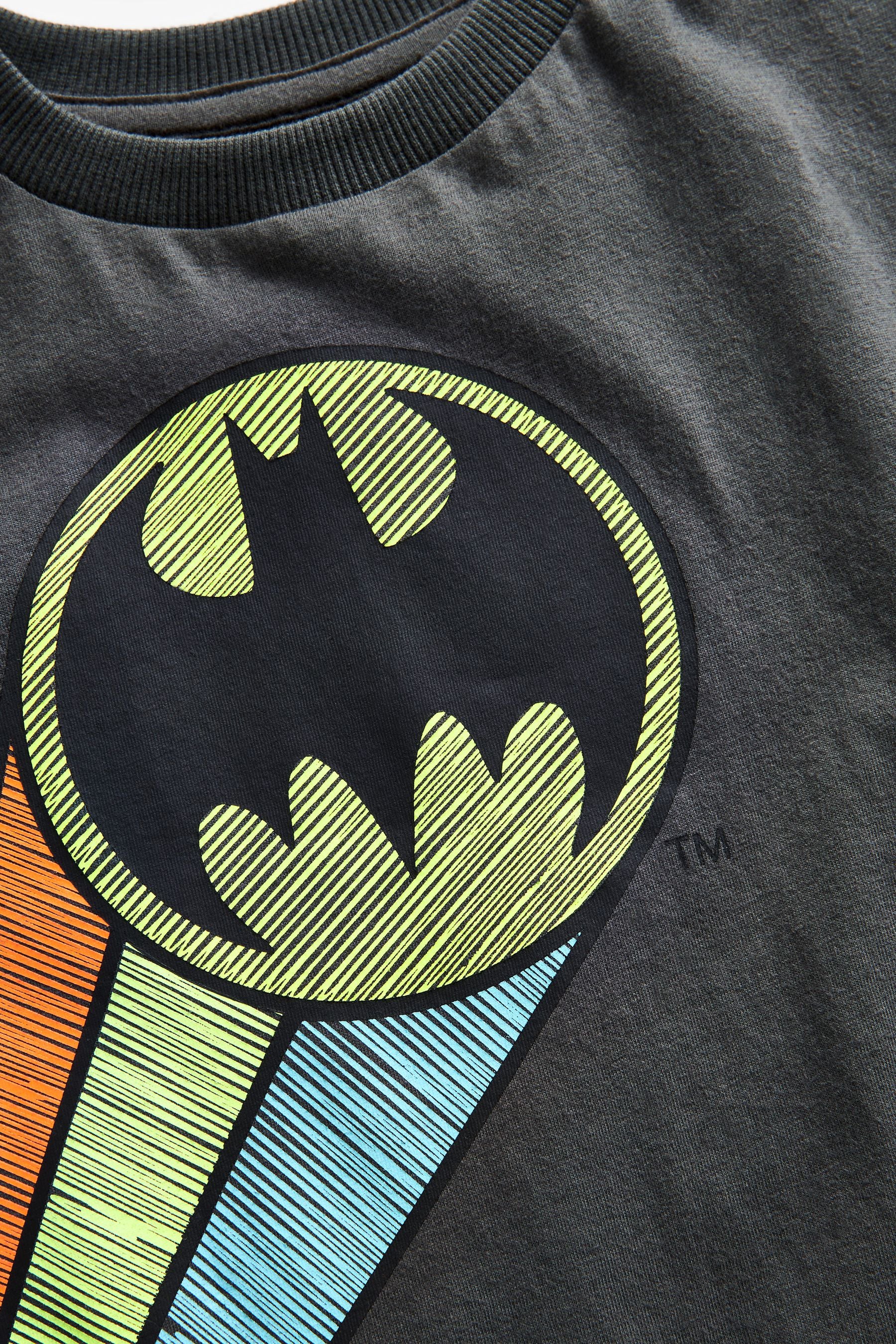 Black Rainbow Batman Short Sleeve T-Shirt (3mths-8yrs)