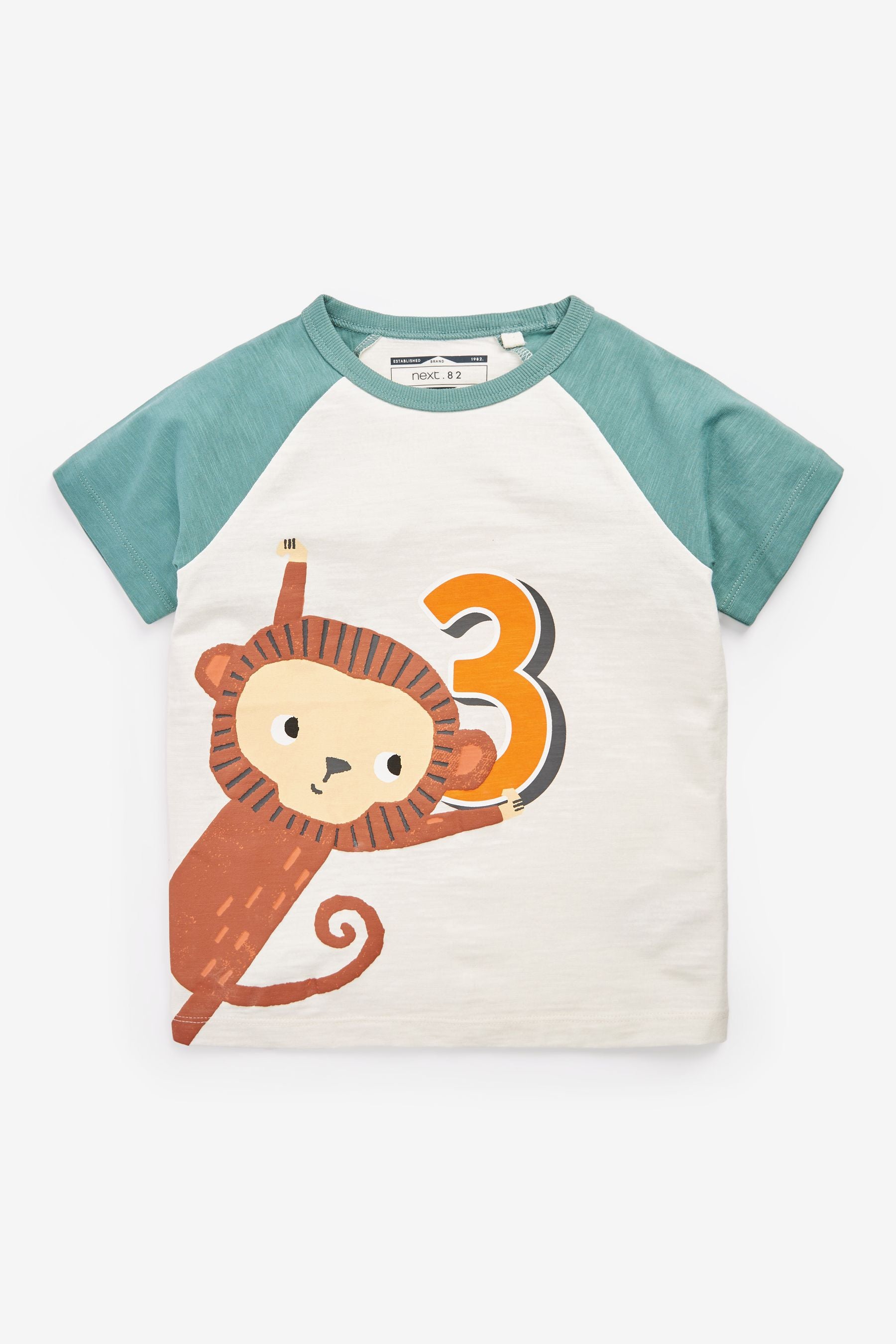 Safari 'I AM Birthday' Short Sleeve T-Shirt (12mths-6yrs)