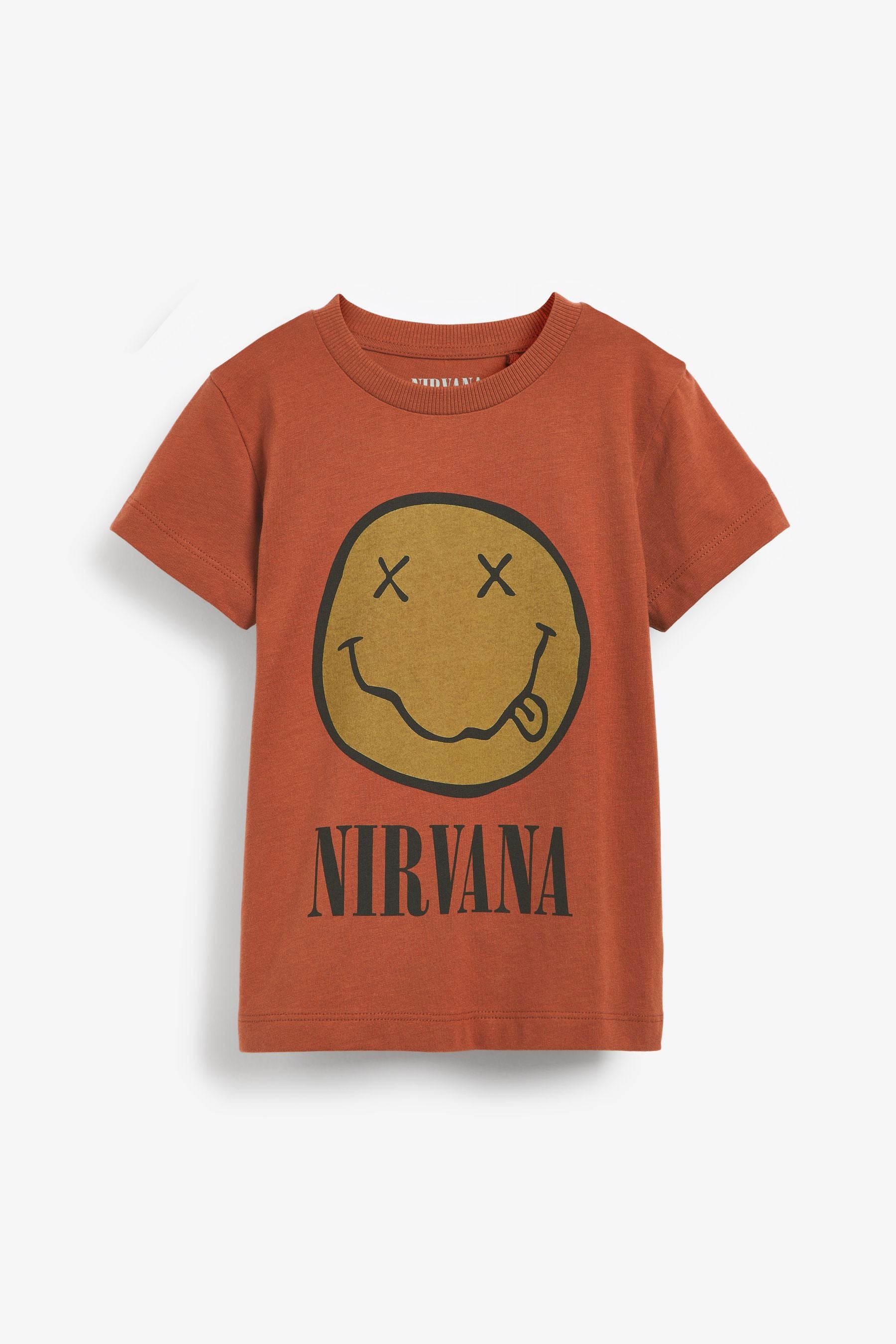 Rust Brown Nirvana Short Sleeve T-Shirt (3mths-8yrs)