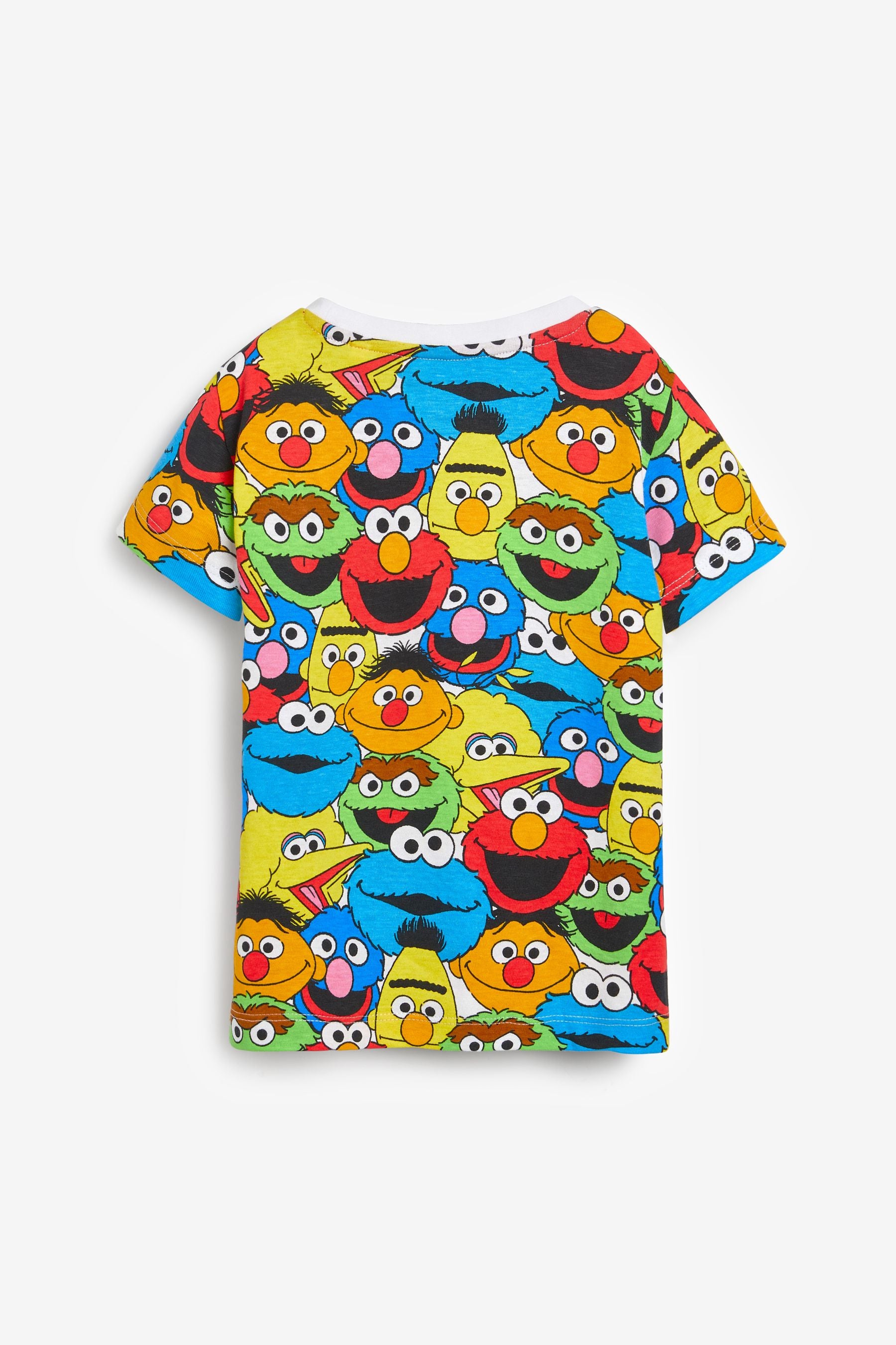 Multicoloured Sesame Street Short Sleeve T-Shirt (3mths-8yrs)