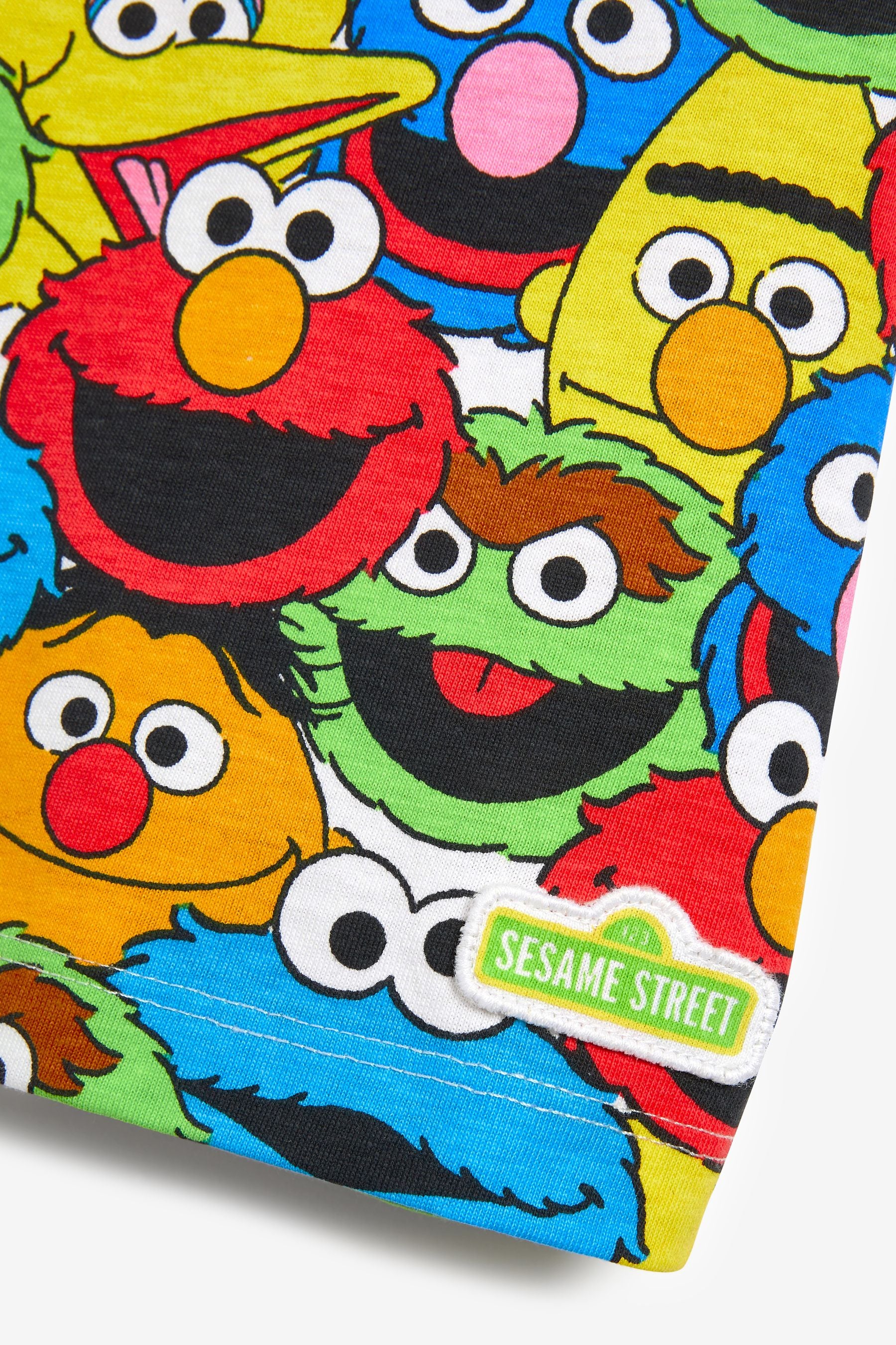 Multicoloured Sesame Street Short Sleeve T-Shirt (3mths-8yrs)