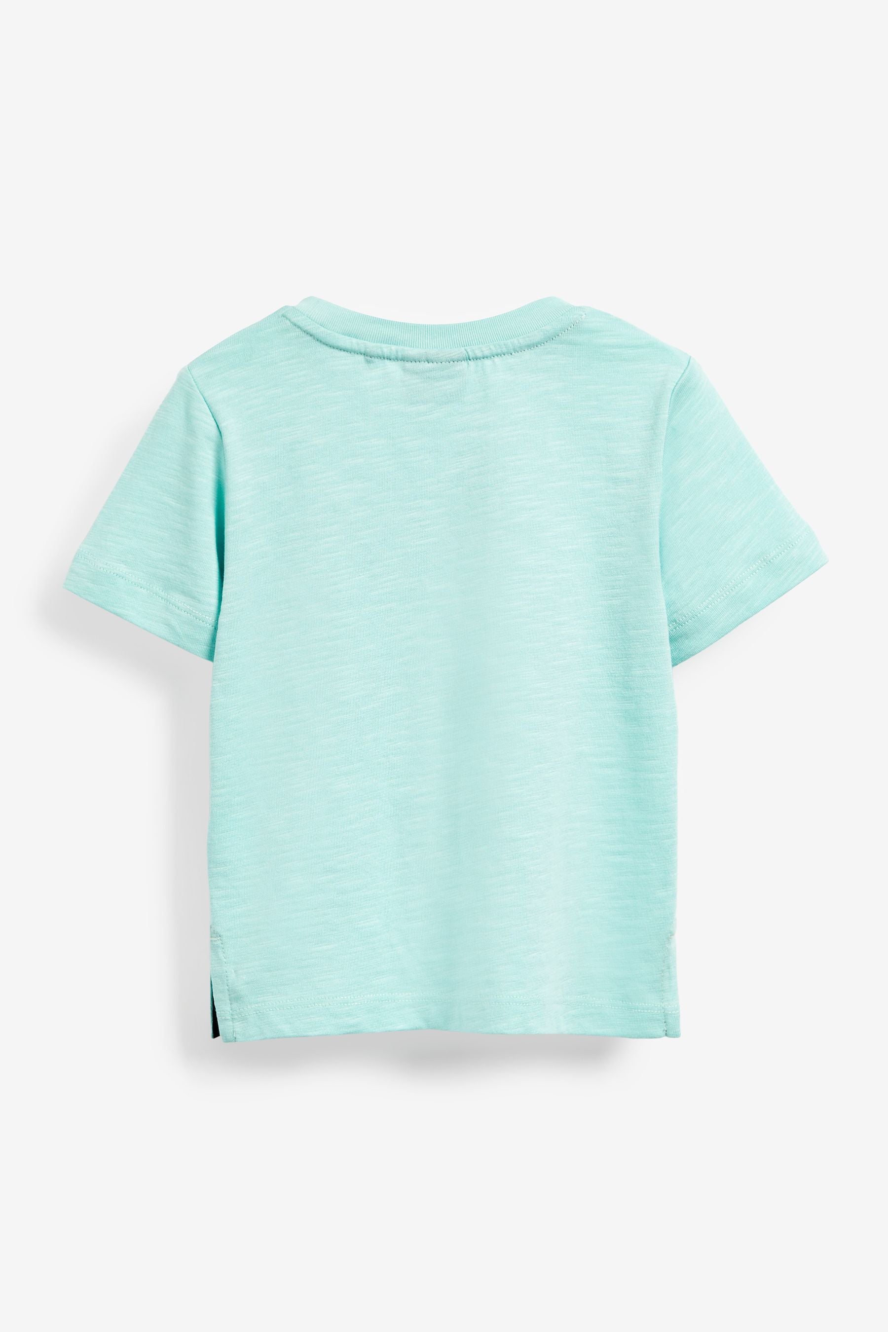 Baker by Ted Baker Turquoise Blue Graphic T-Shirt