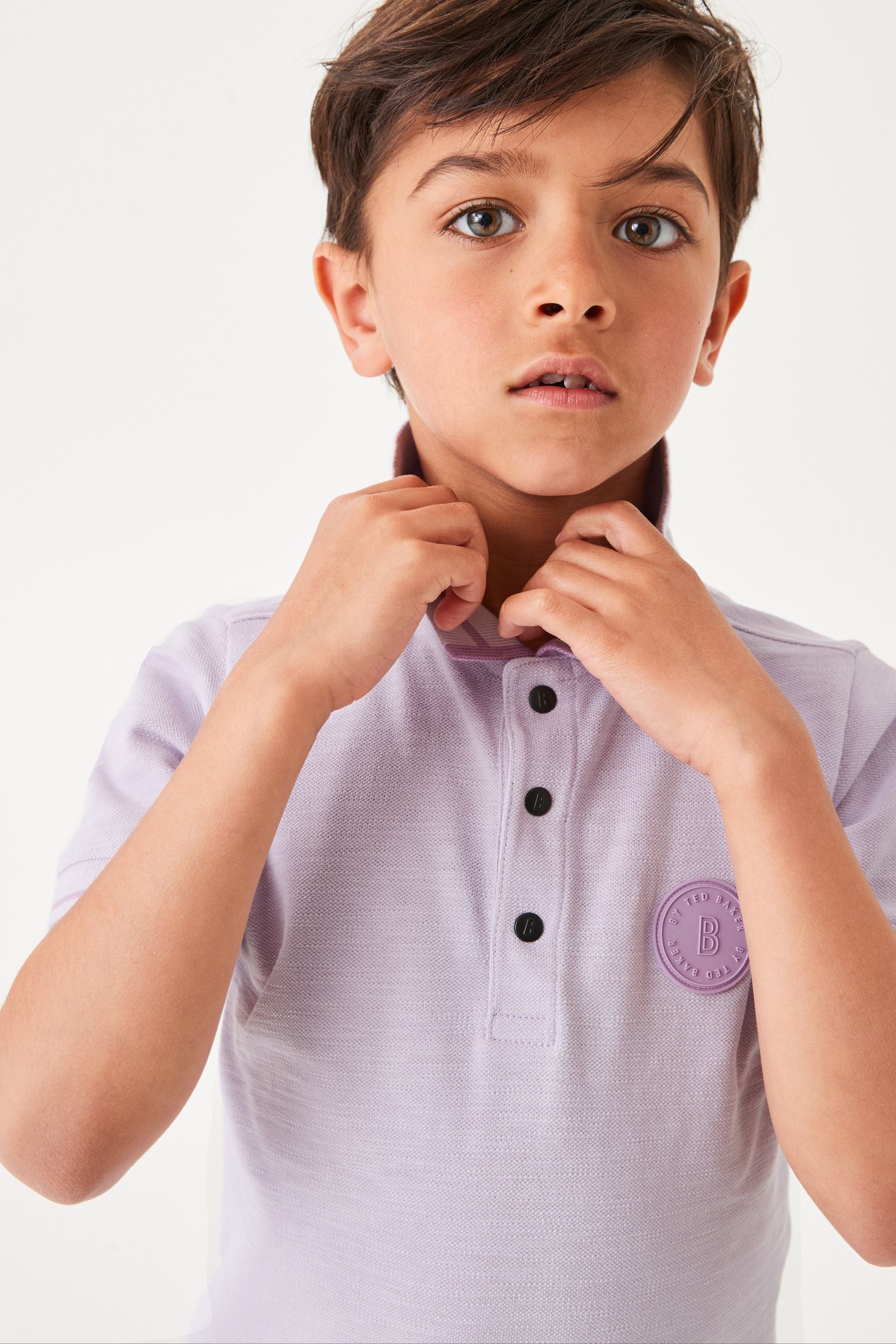 Baker by Ted Baker Purple Polo Shirt