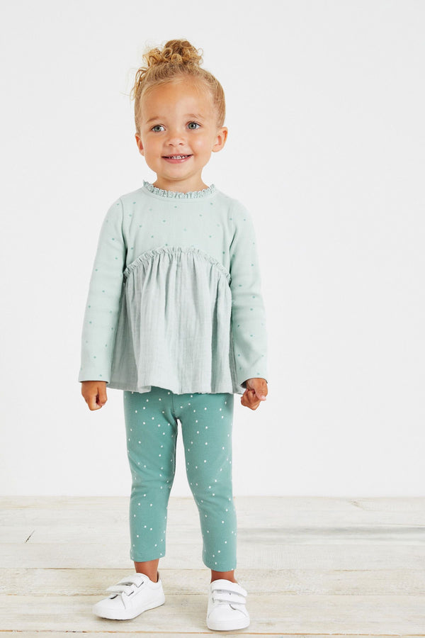 Blue Star Long Sleeve Blouse (3mths-7yrs)