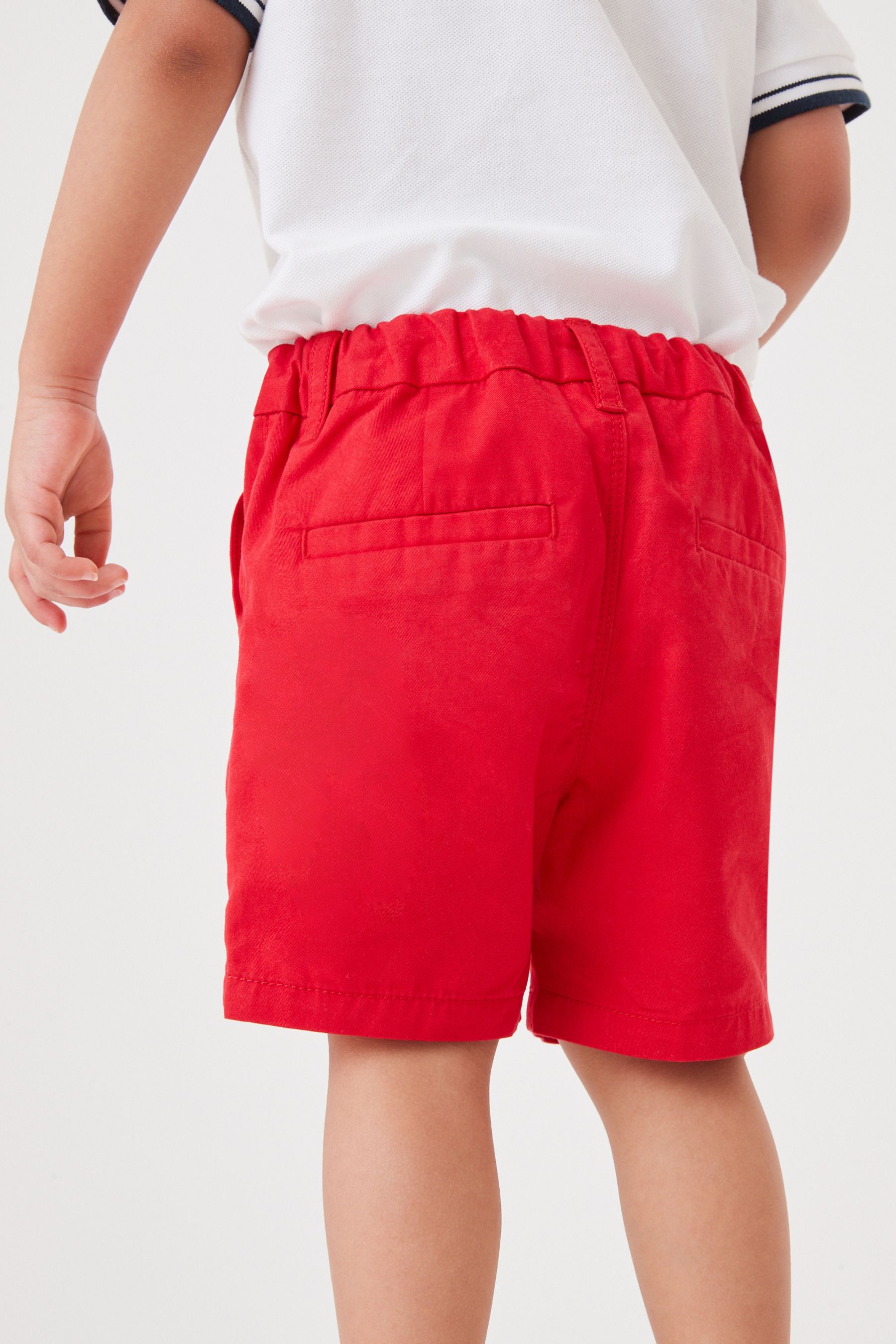 Red Chino Shorts (3mths-7yrs)