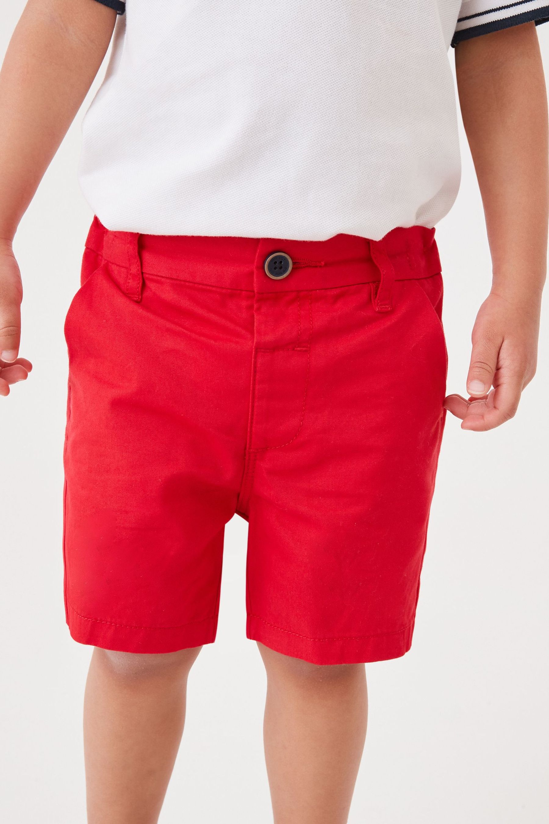 Red Chino Shorts (3mths-7yrs)