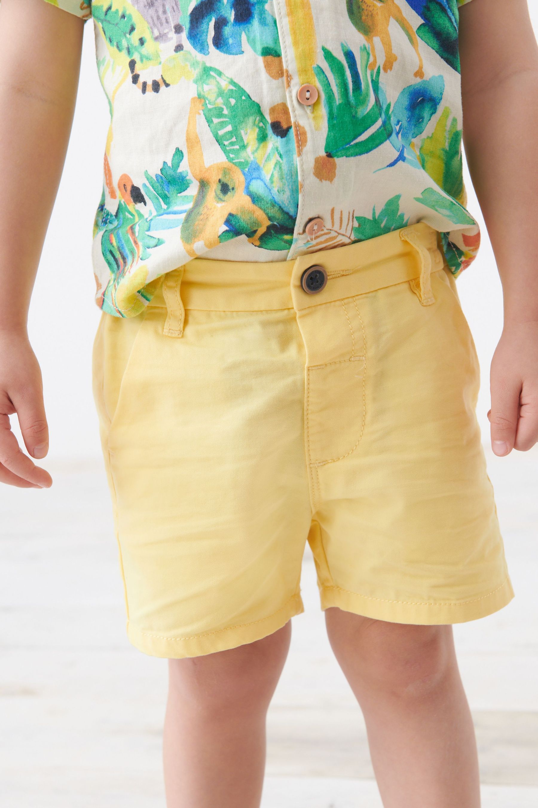 Yellow Chino Shorts (3mths-7yrs)